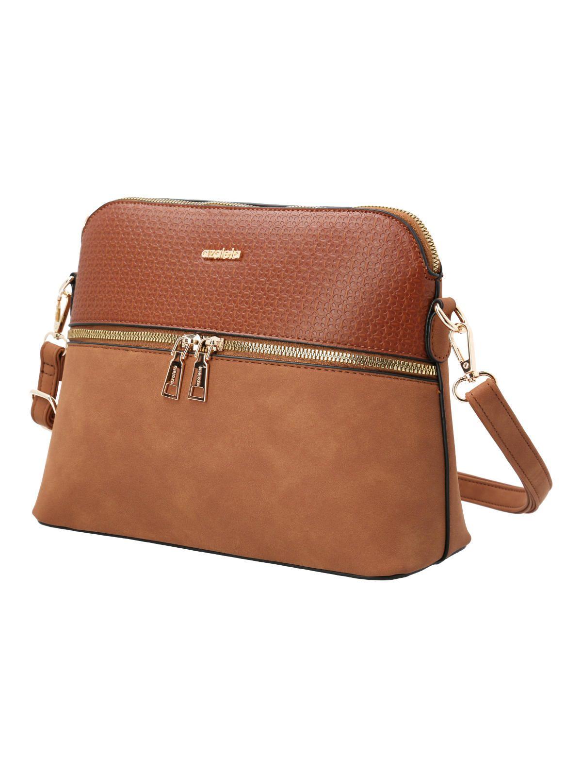 Carteras Castello Cross Mujer Café-1