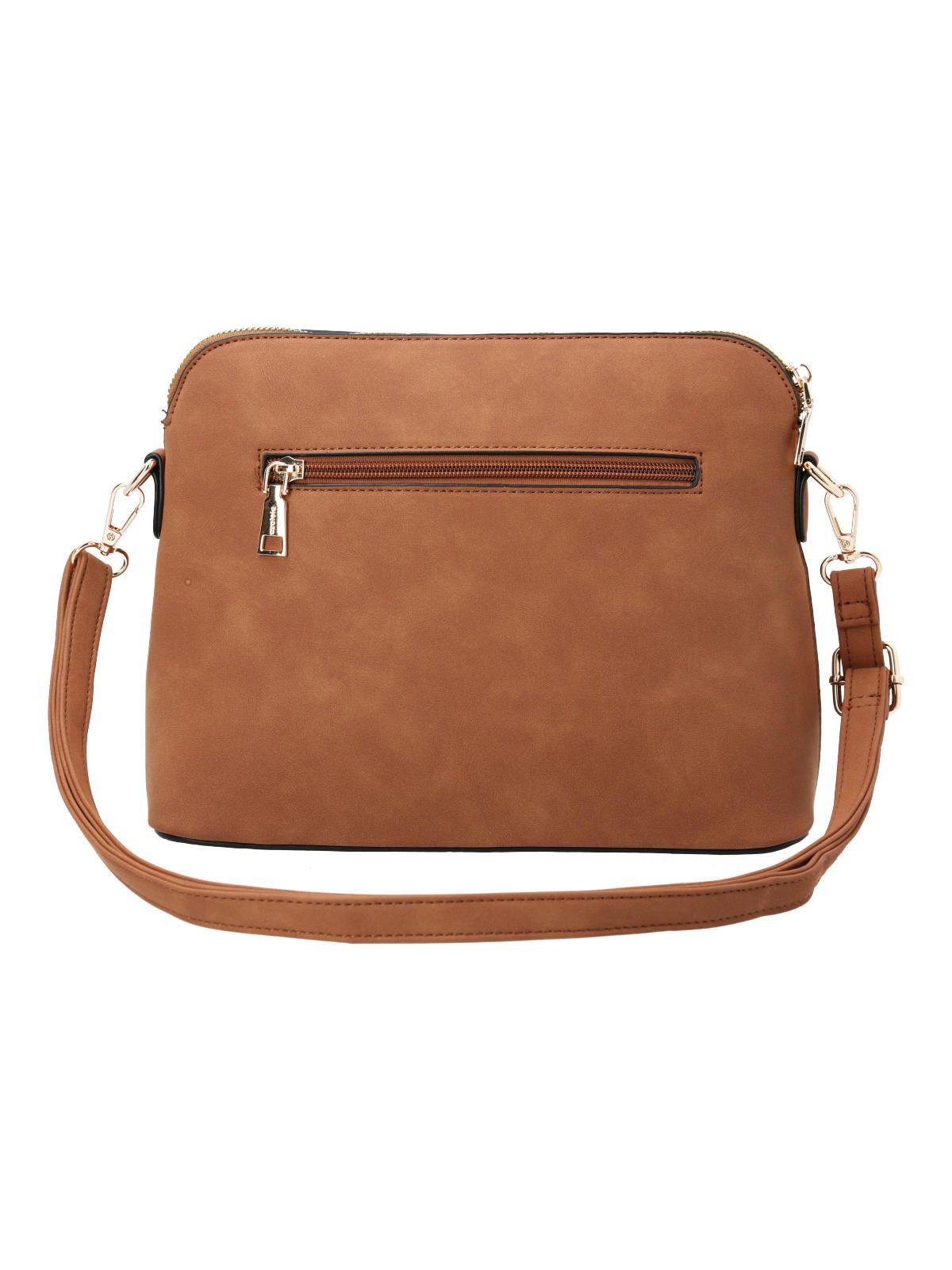 Carteras Castello Cross Mujer Café-2