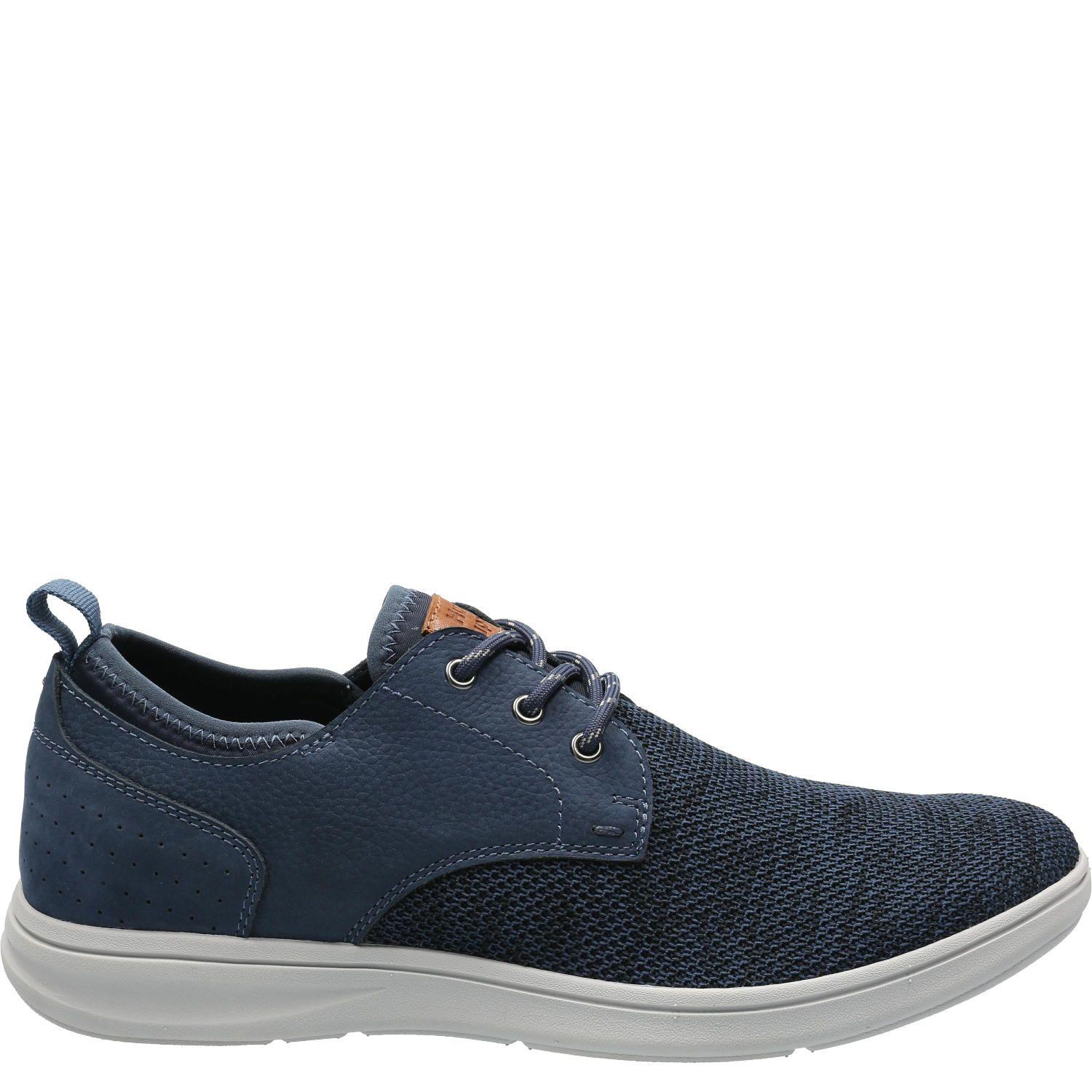 Zapatilla Cuero Hombre Port Azul-1