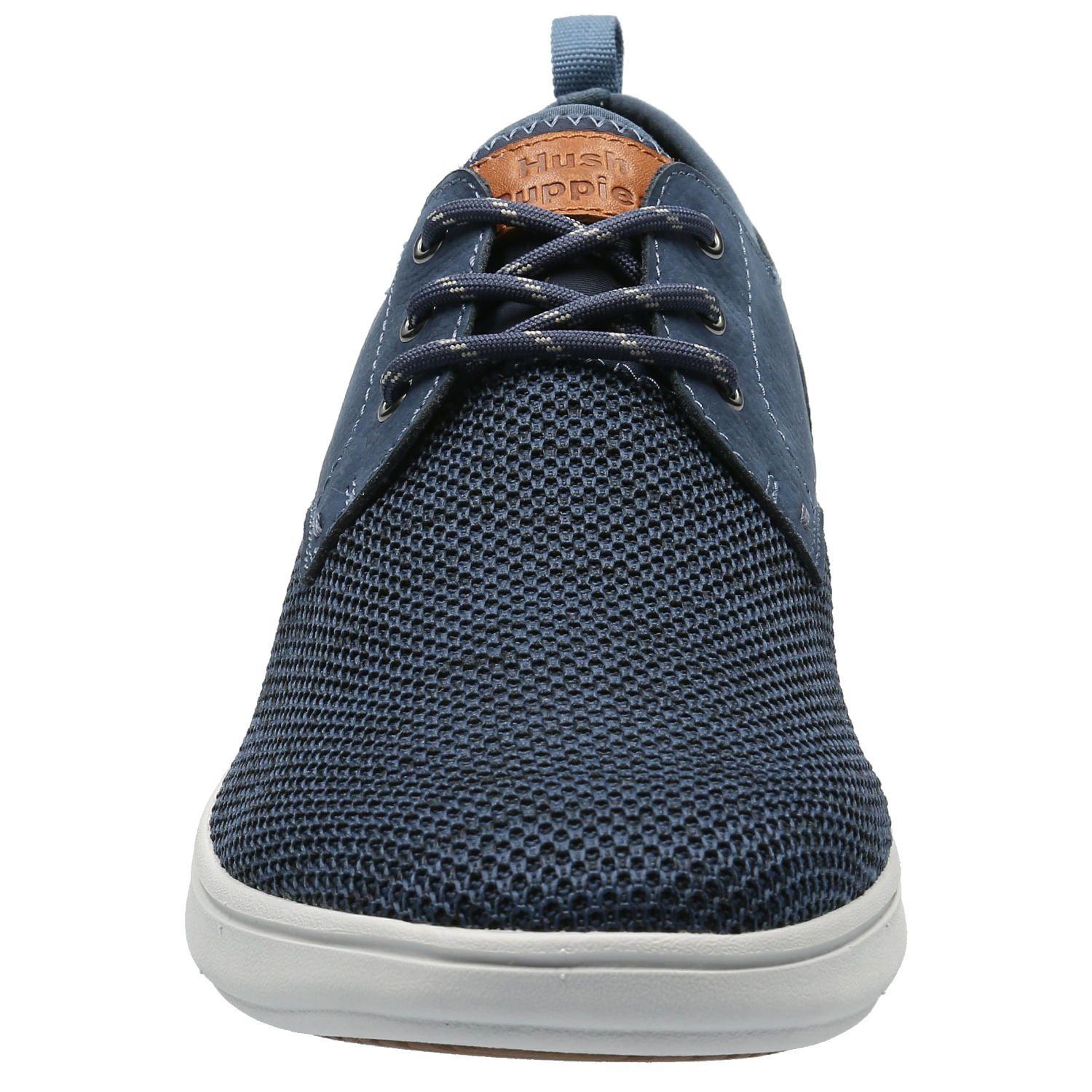 Zapatilla Cuero Hombre Port Azul-2