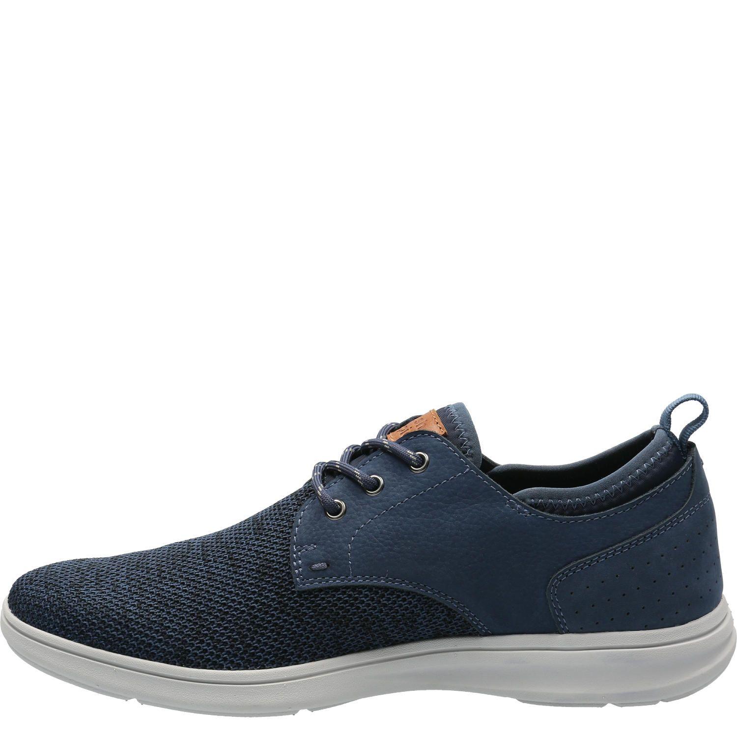 Zapatilla Cuero Hombre Port Azul-4