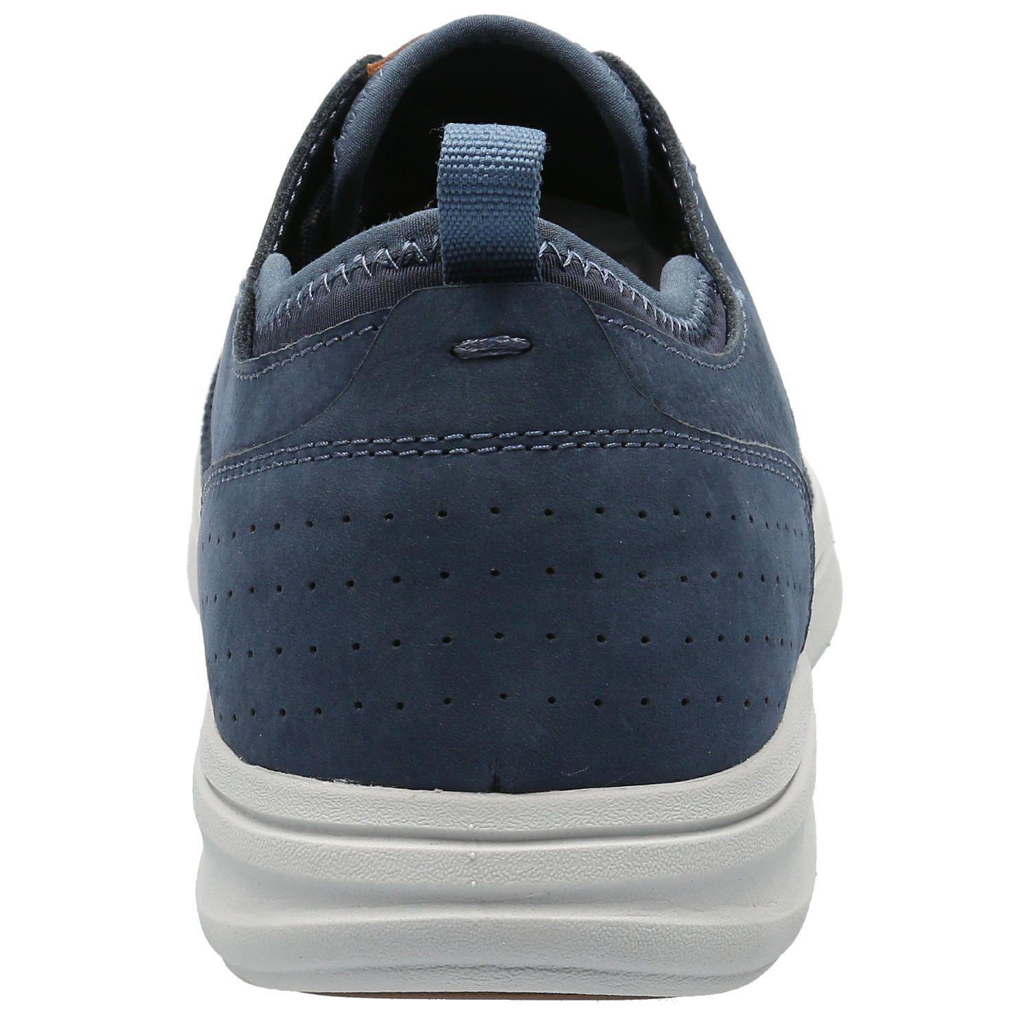 Zapatilla Cuero Hombre Port Azul-5