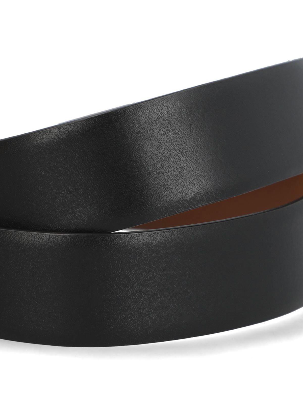 Cinturón Cuero Hombre Hp Rev Tajo Café-3