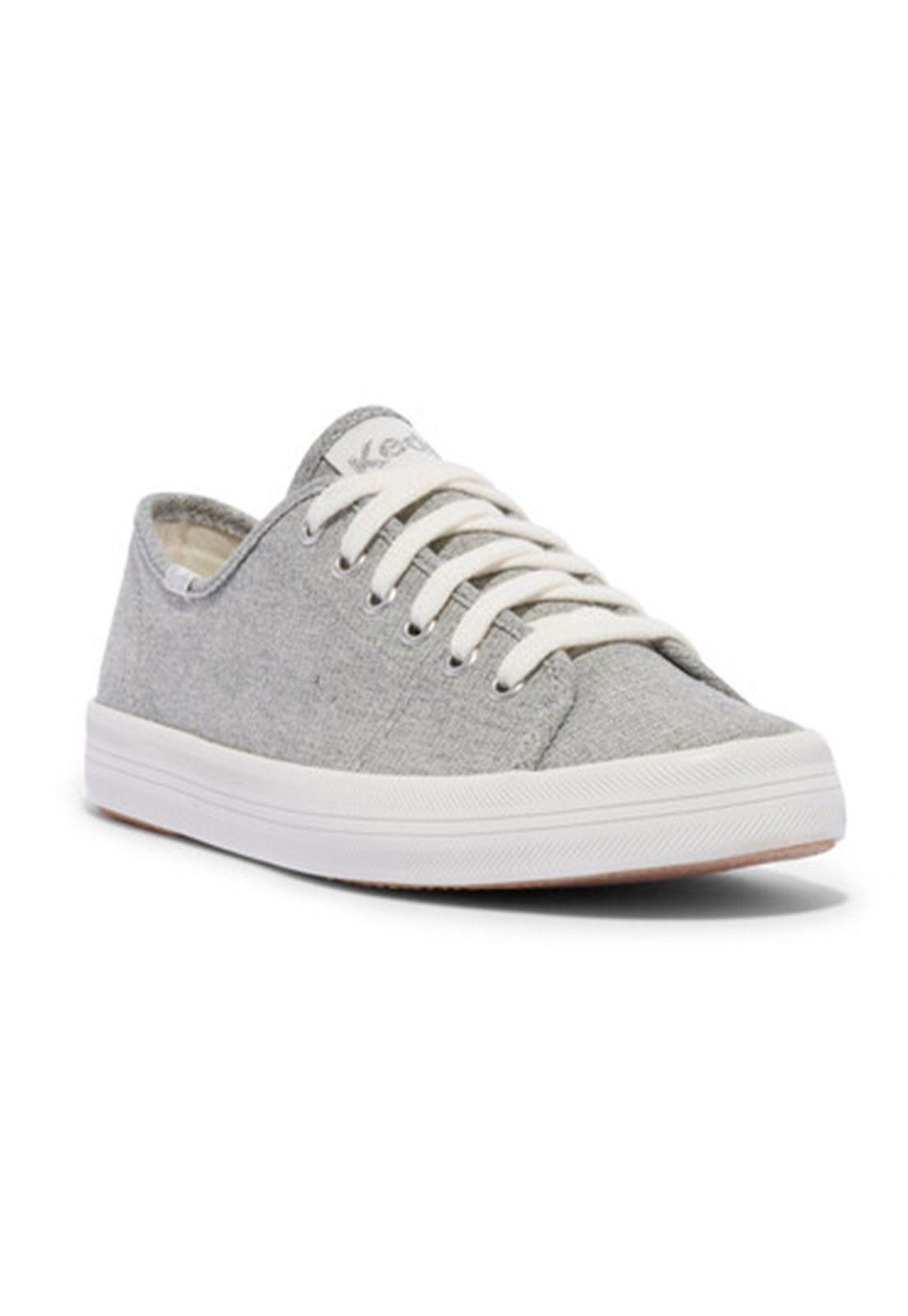 Zapatilla Gris Mujer Kickstart Metallic -1