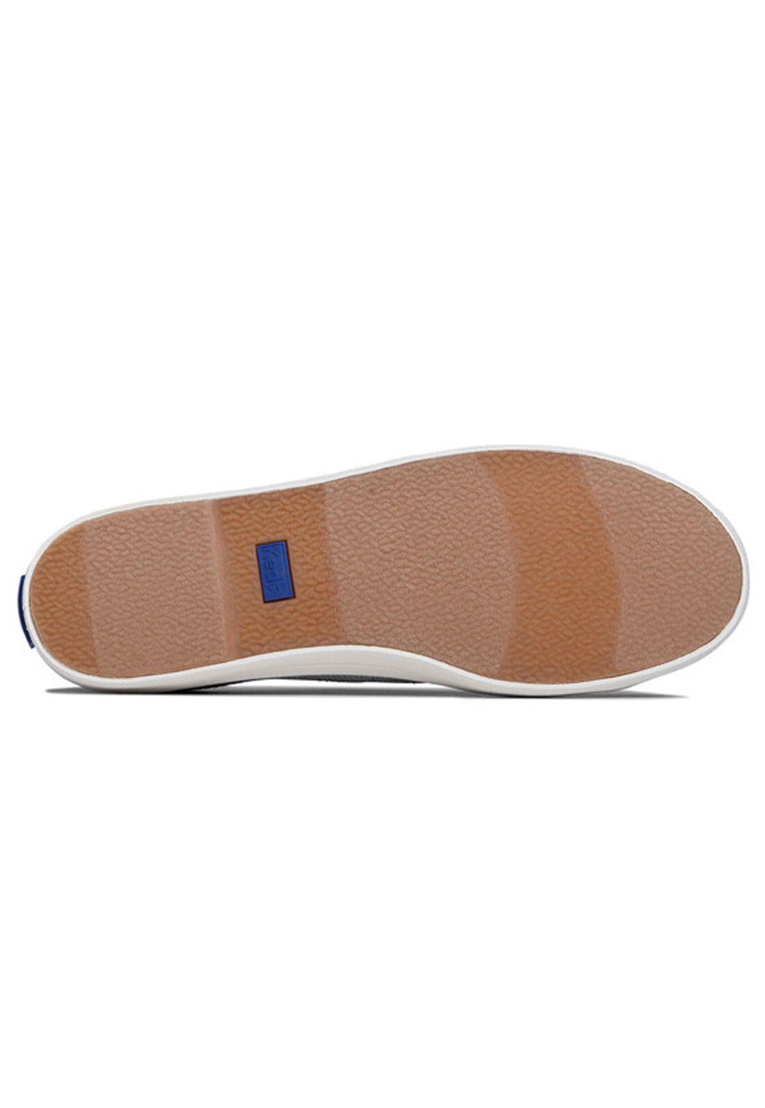 Zapatilla Gris Mujer Kickstart Metallic -6