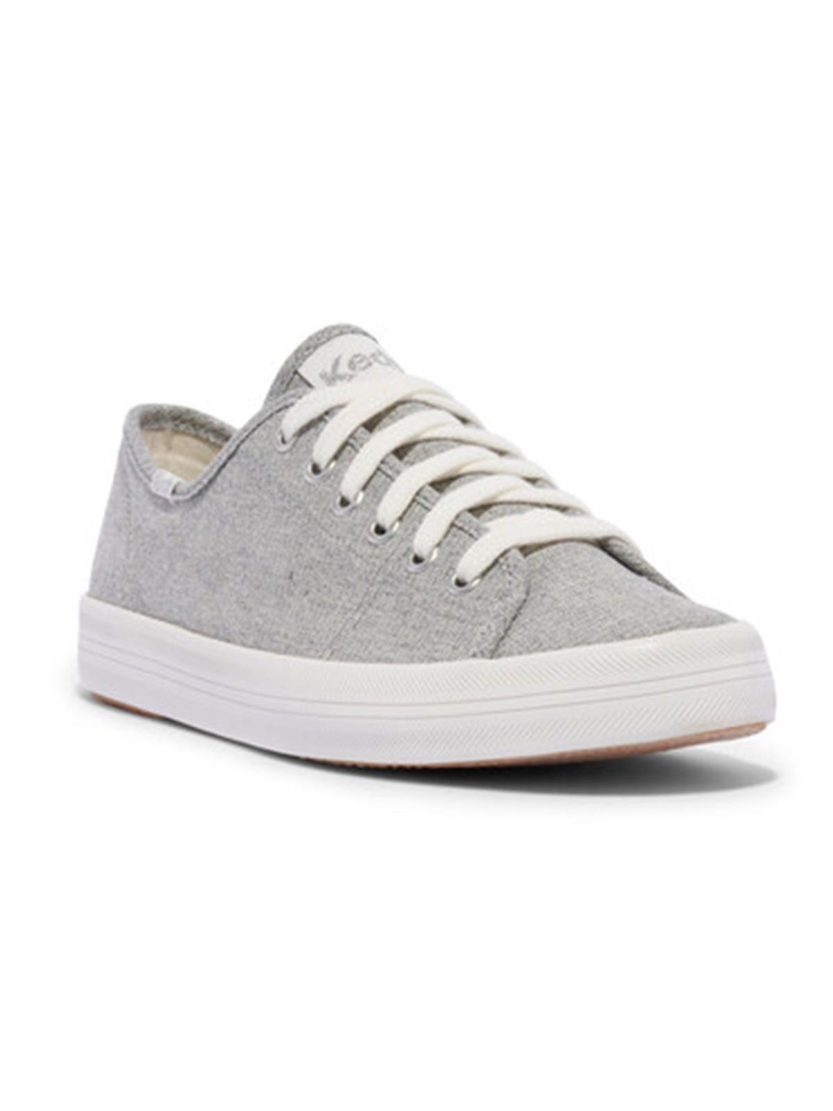 Zapatilla Gris Mujer Kickstart Metallic -1