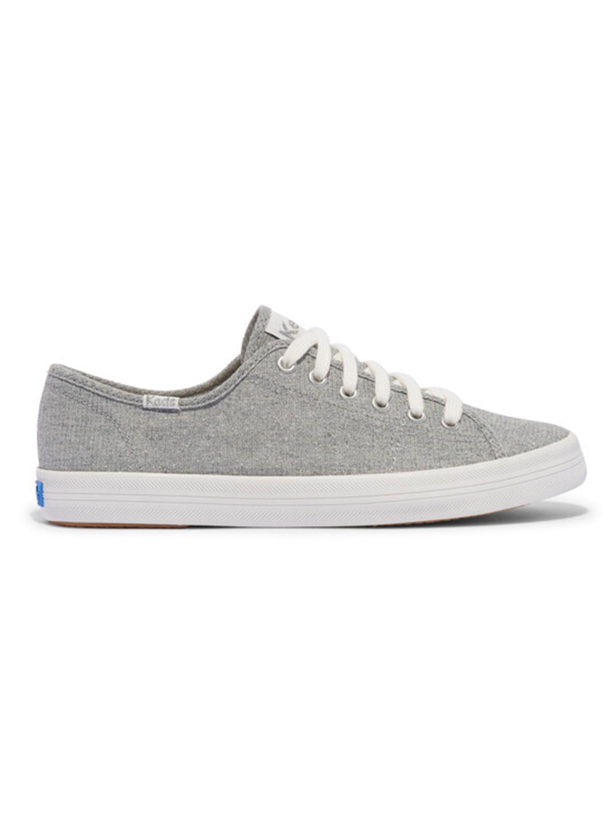 Zapatilla Gris Mujer Kickstart Metallic -0
