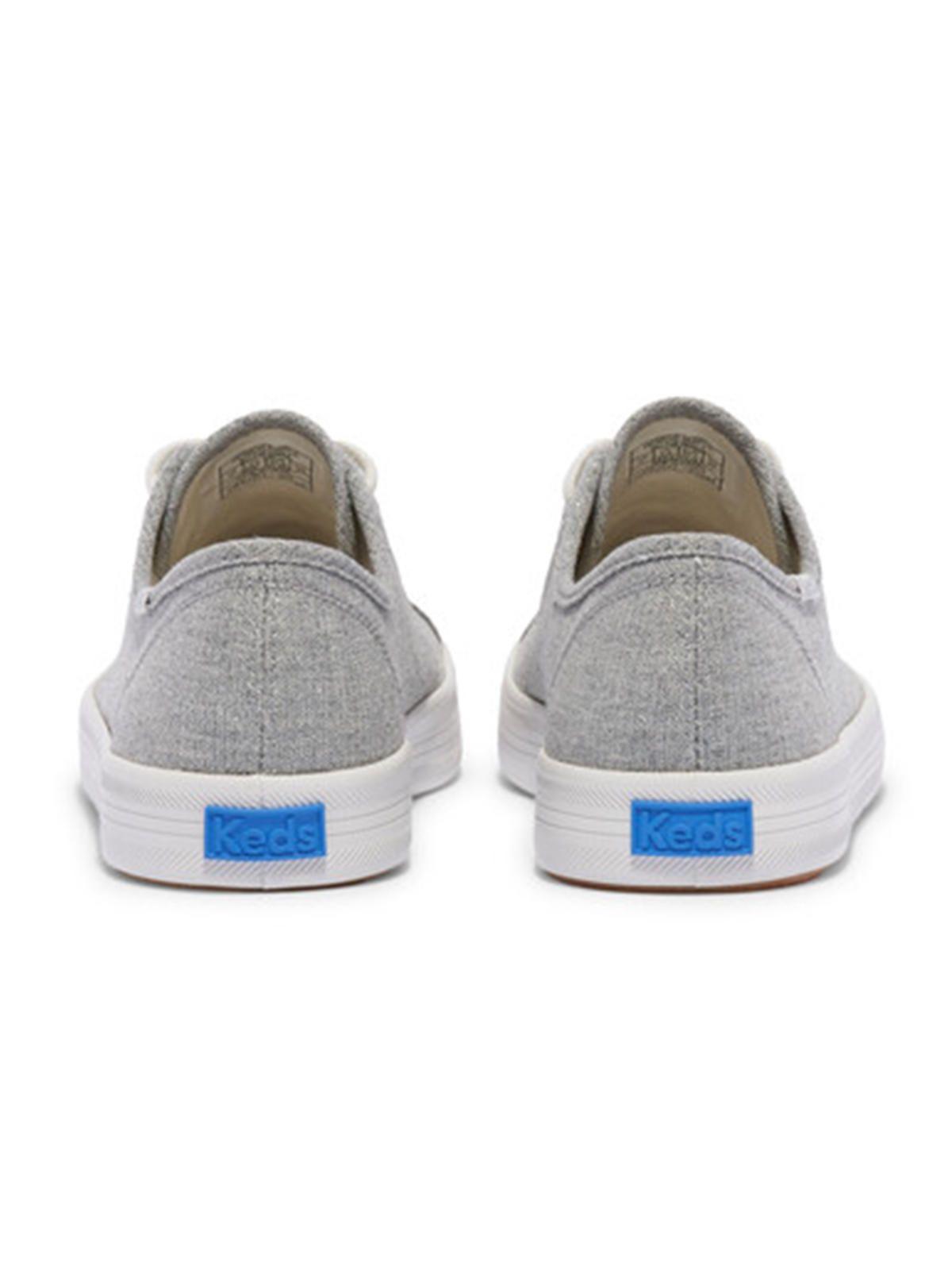 Zapatilla Gris Mujer Kickstart Metallic -4