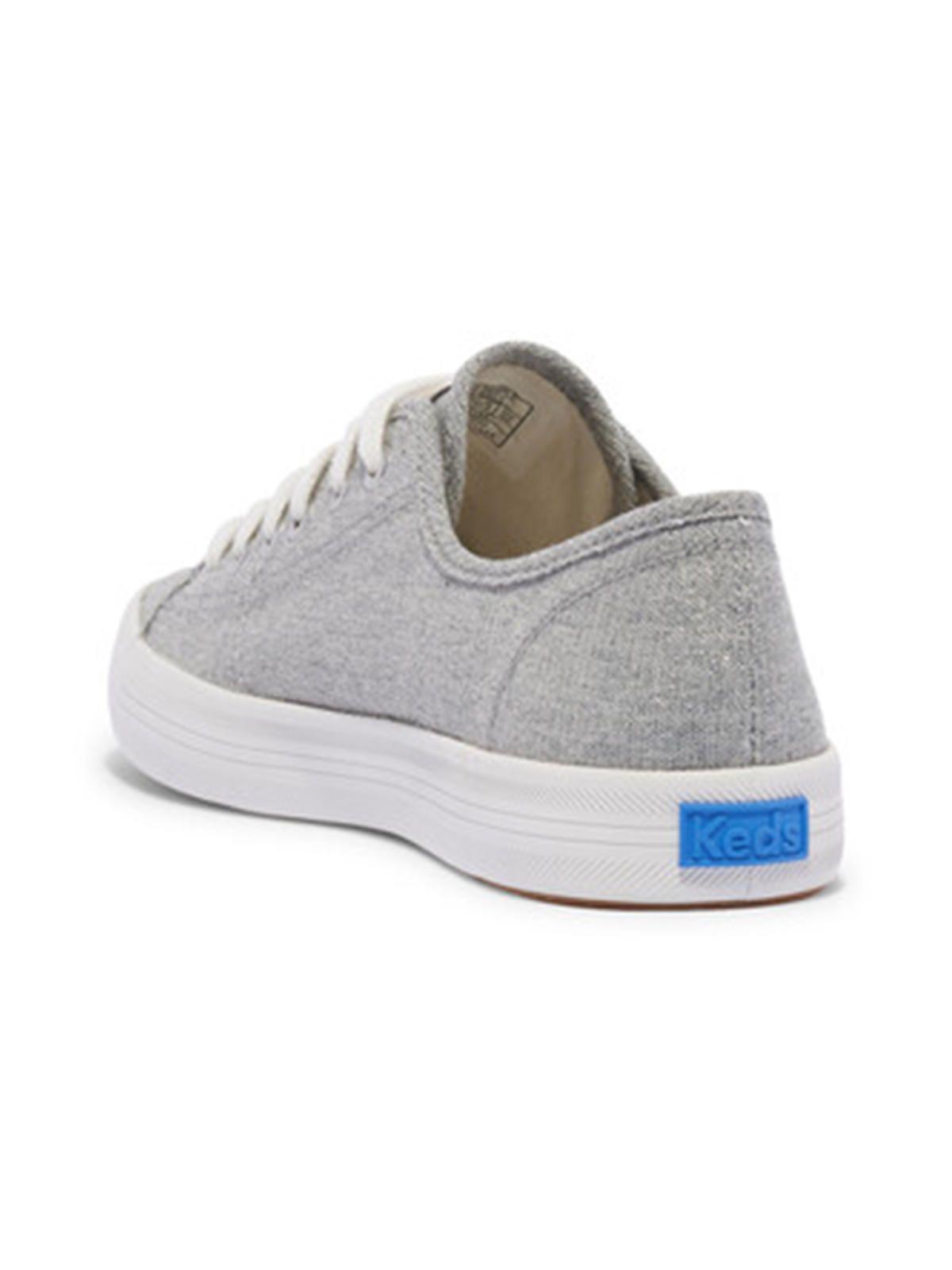 Zapatilla Gris Mujer Kickstart Metallic -5