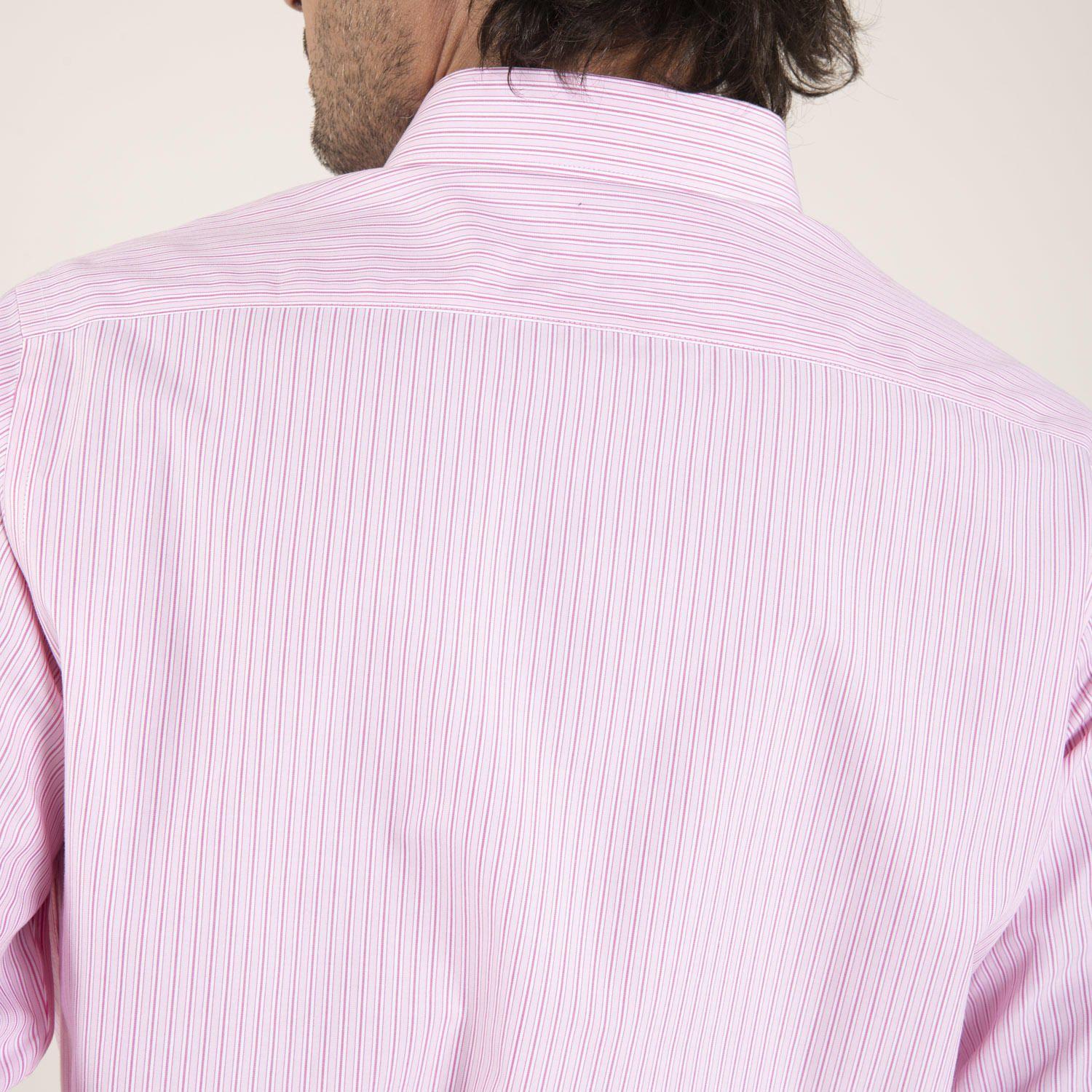 Camisa Algodón Libre de Arrugas Rosa Hombre Rockford-4