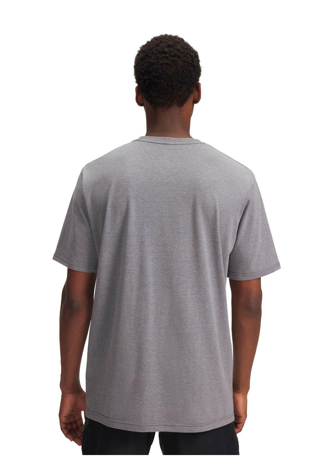 Polera Manga Corta Lifestyle para hombre Icon gris -1