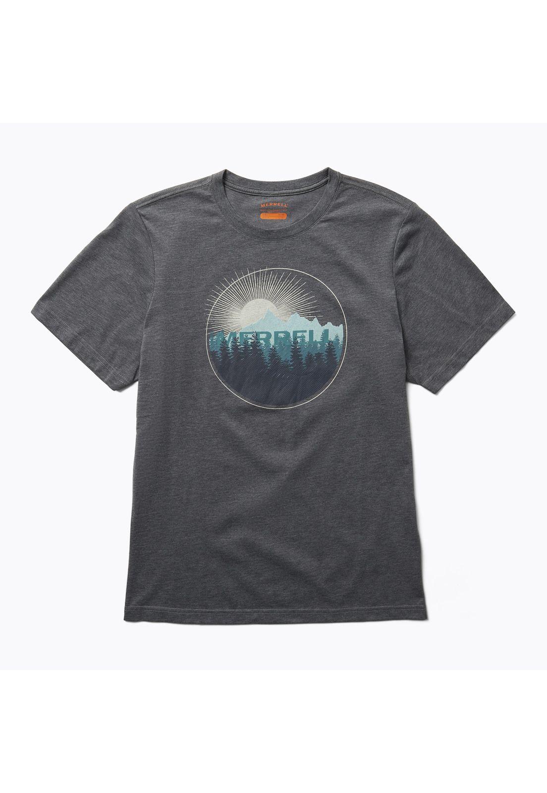Polera Hombre Merrell Sunset Tee Gris-0