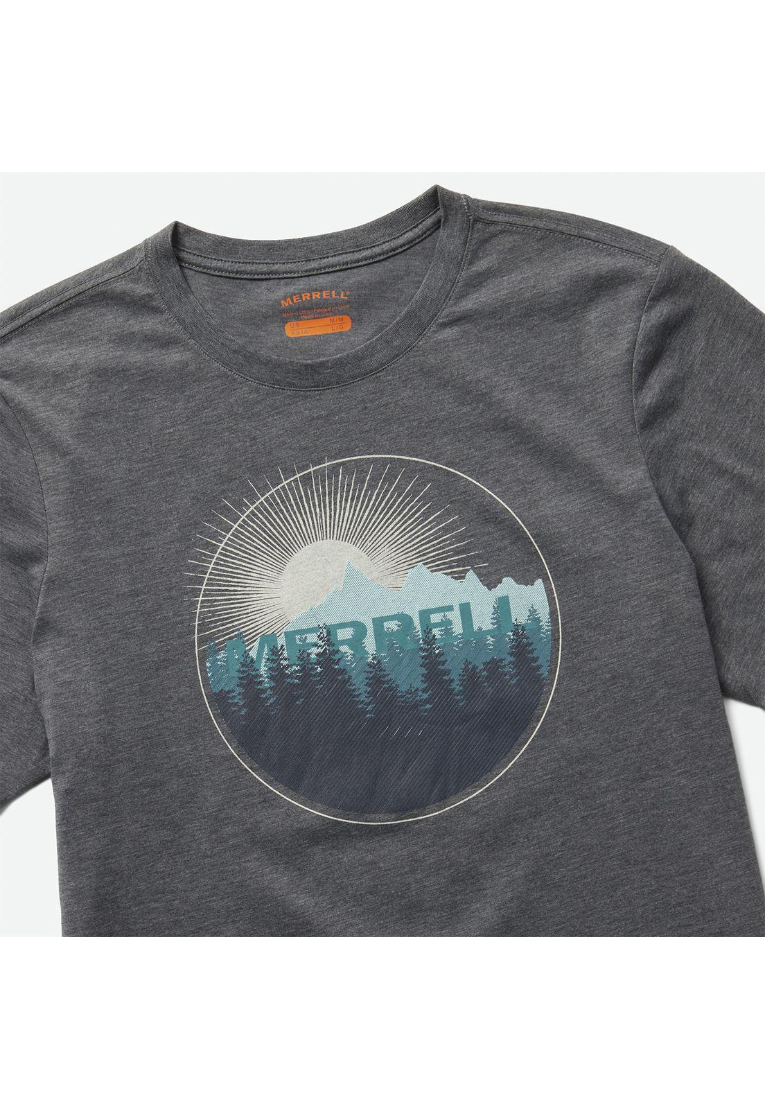 Polera Hombre Merrell Sunset Tee Gris-1