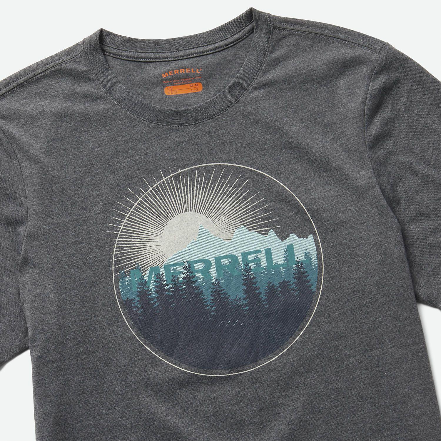 Polera Hombre Merrell Sunset Tee Gris-1