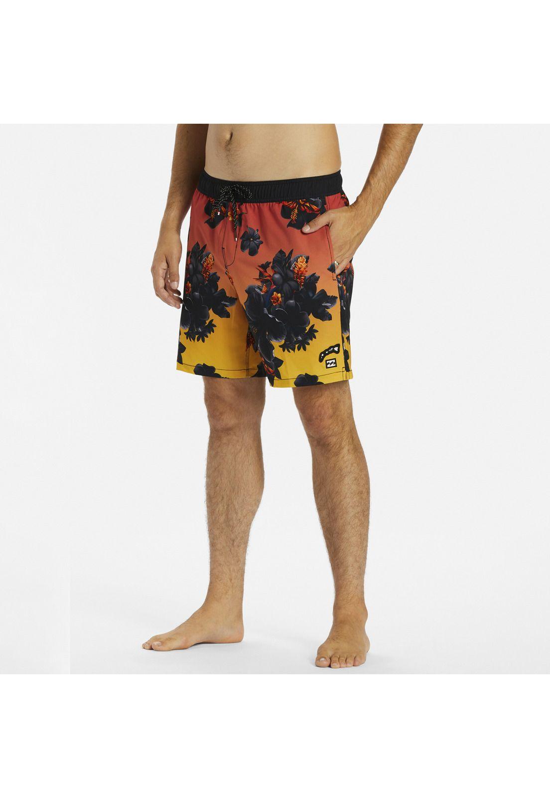Traje De Baño Hombre Kamea Layback M Naranja-3