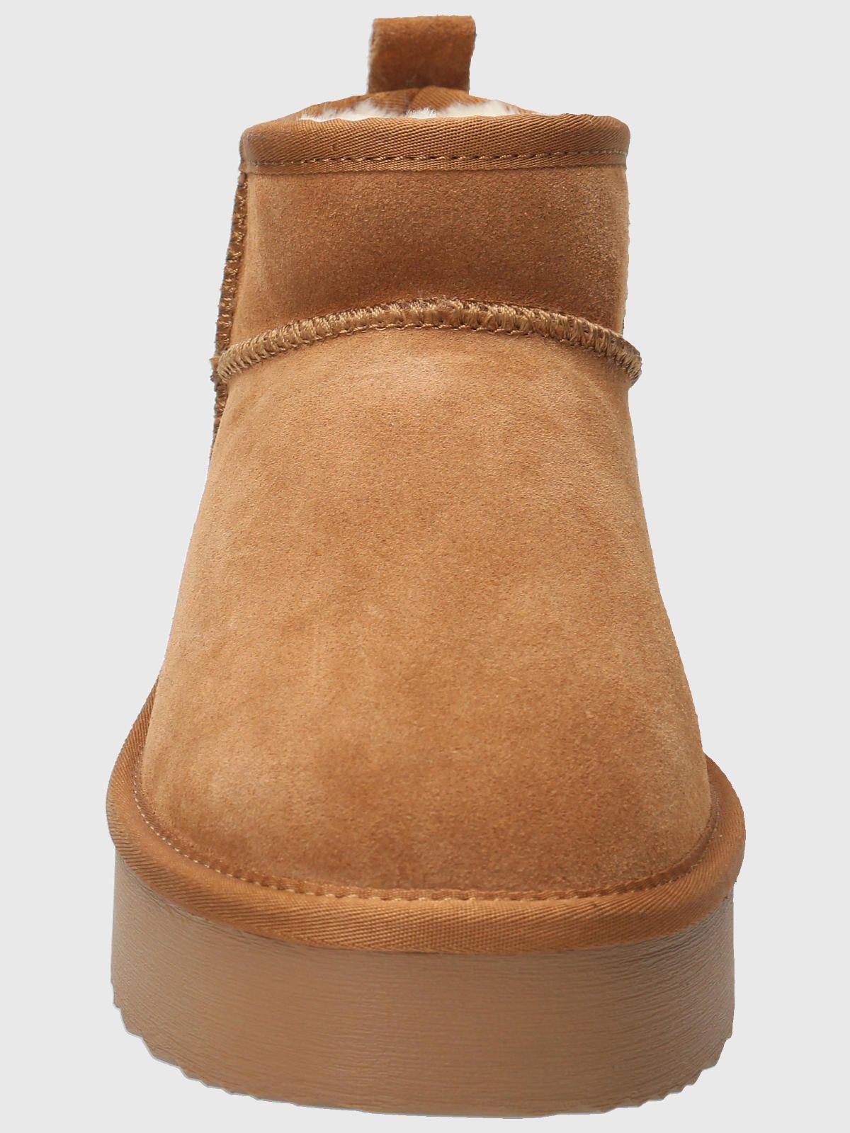 Botin Cuero Mujer Ash Café-3