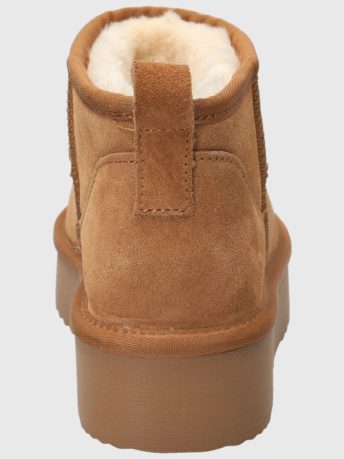 Botin Cuero Mujer Ash Café-6