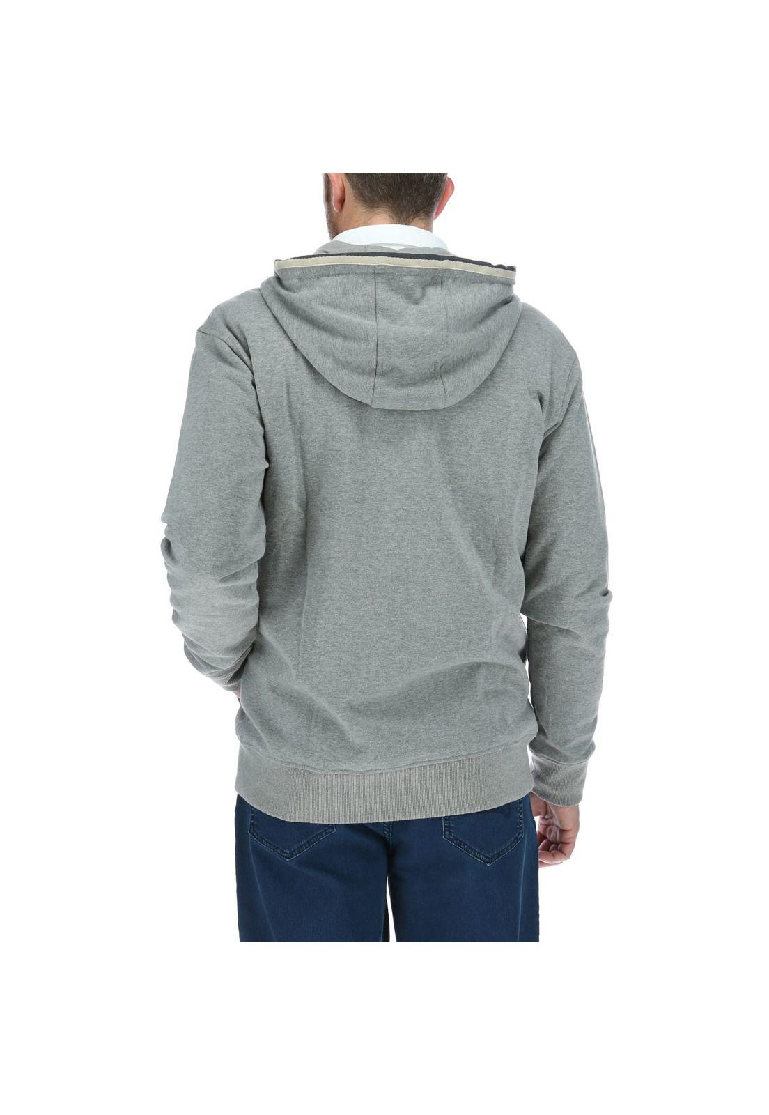 Poleron Hombre Seatle Gris-2