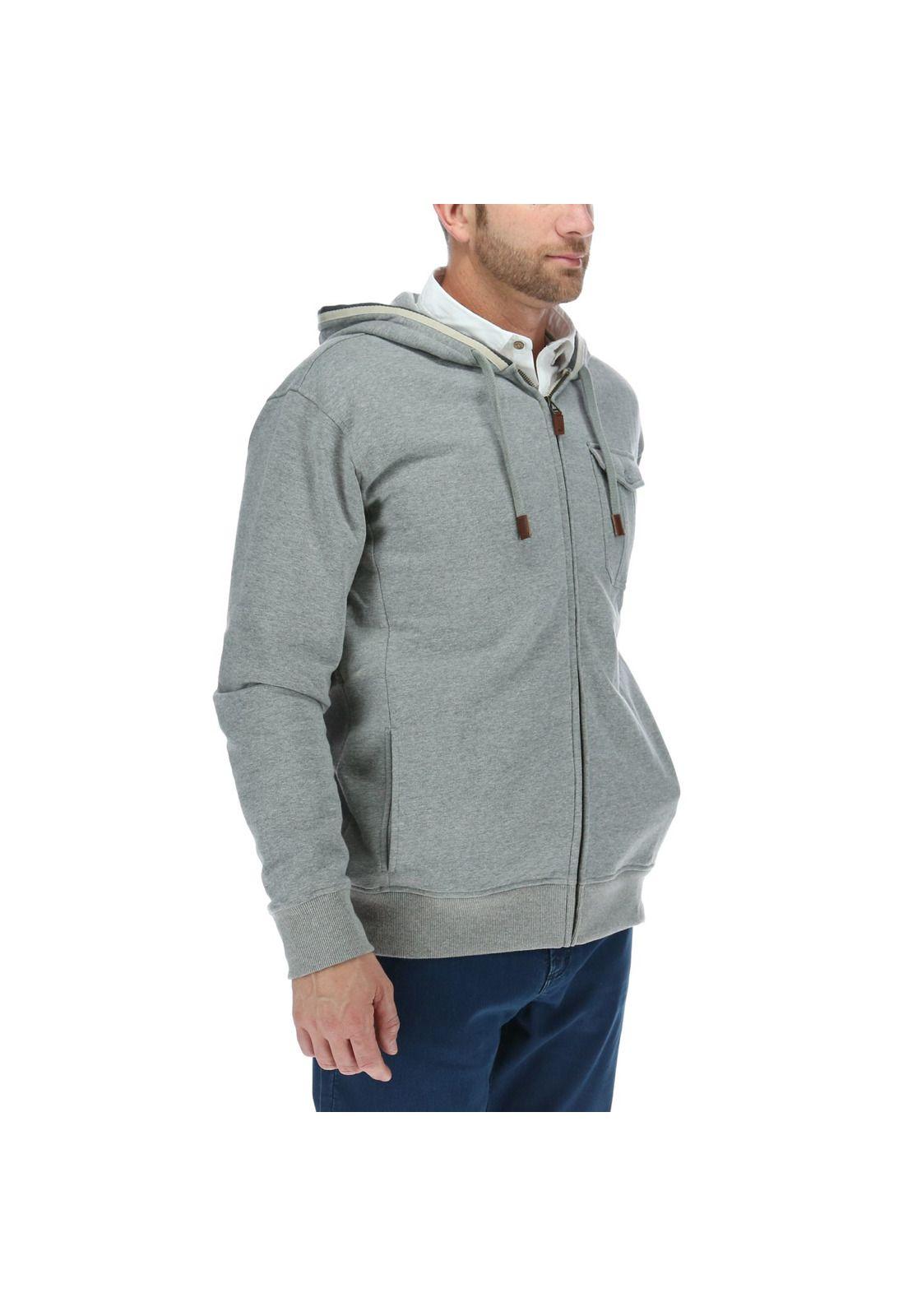 Poleron Hombre Seatle Gris-3