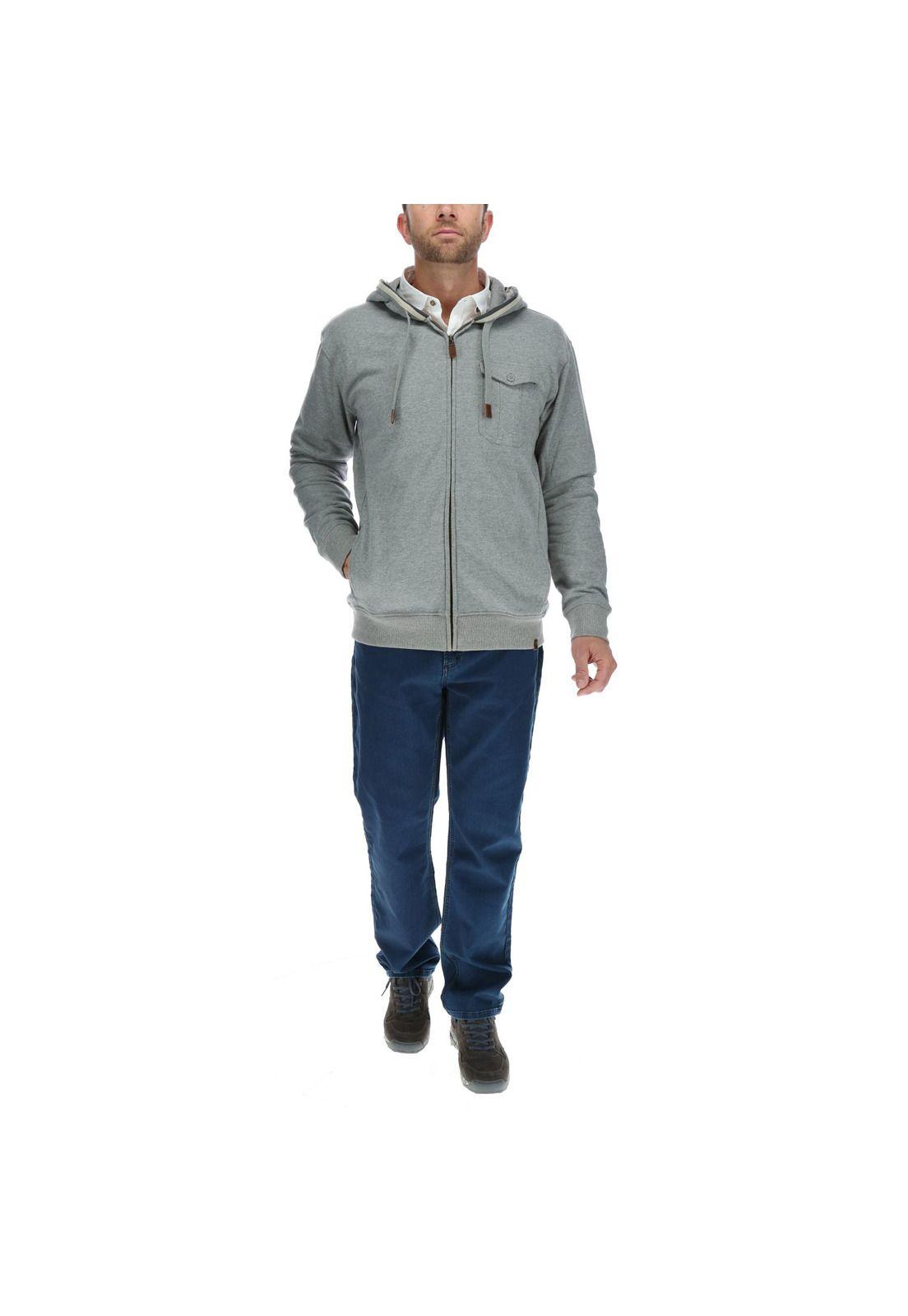 Poleron Hombre Seatle Gris-4