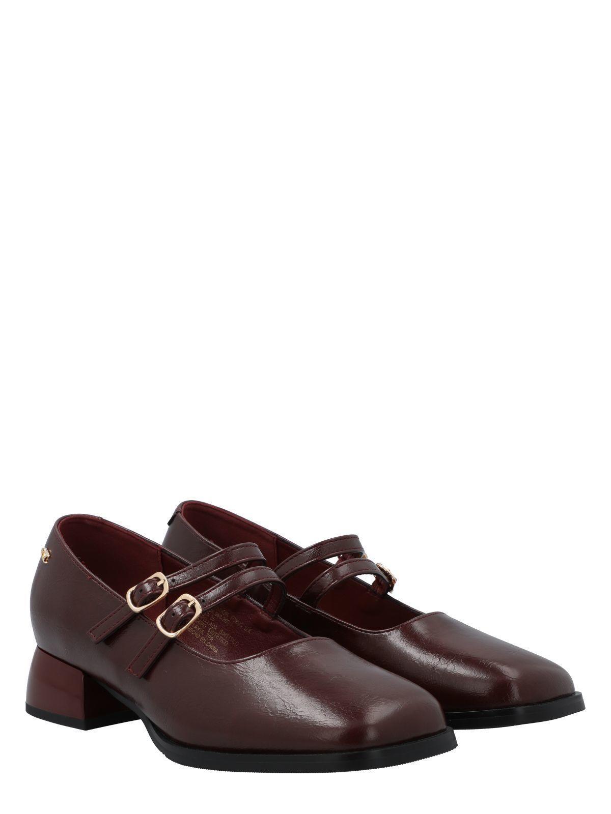 Zapato Mujer Rosa Vino-0