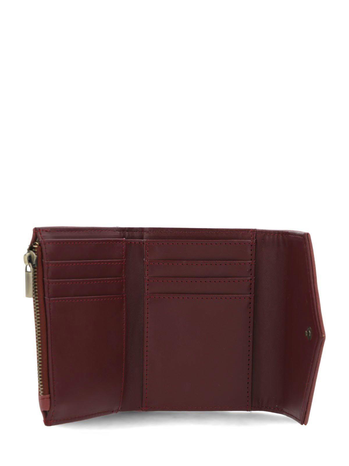 Billetera Mujer Dacey Wallet Burdeo-2