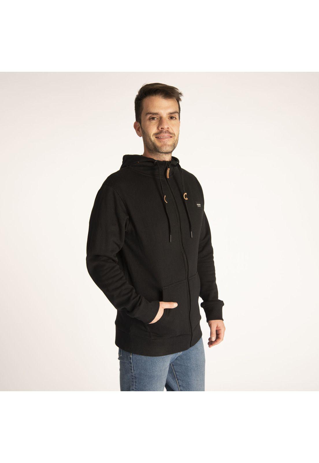 Polerón Hombre Nevada Full Zip Gris-1