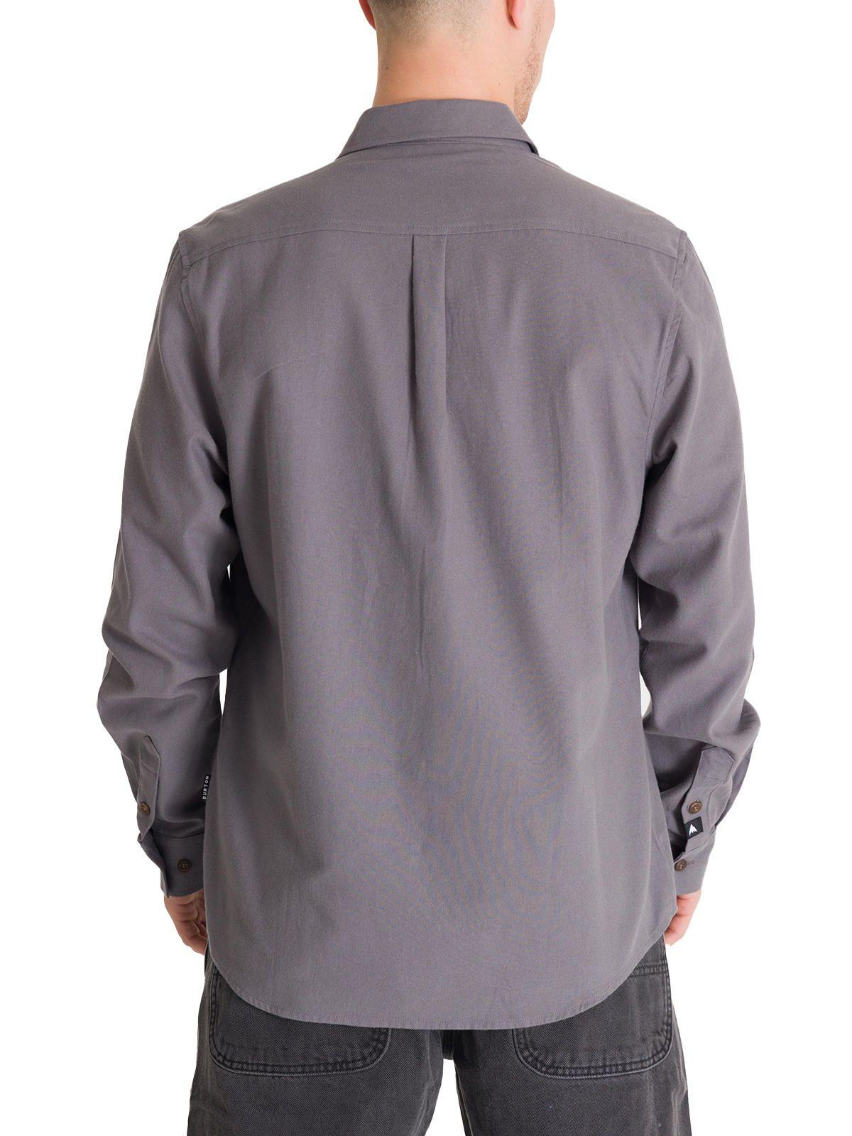 Camisa Manga Larga Hombre Flannel Gris-2