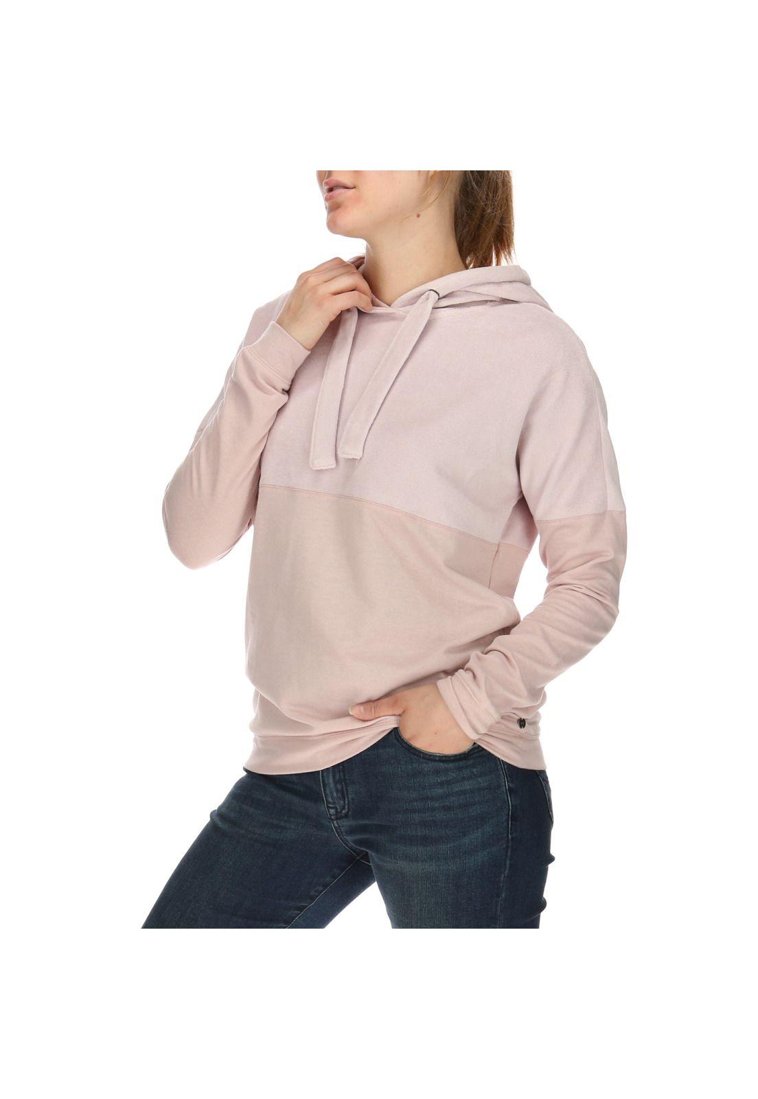 Polerón Mujer Katherine Sweatshirt Poliéster Rosa-1