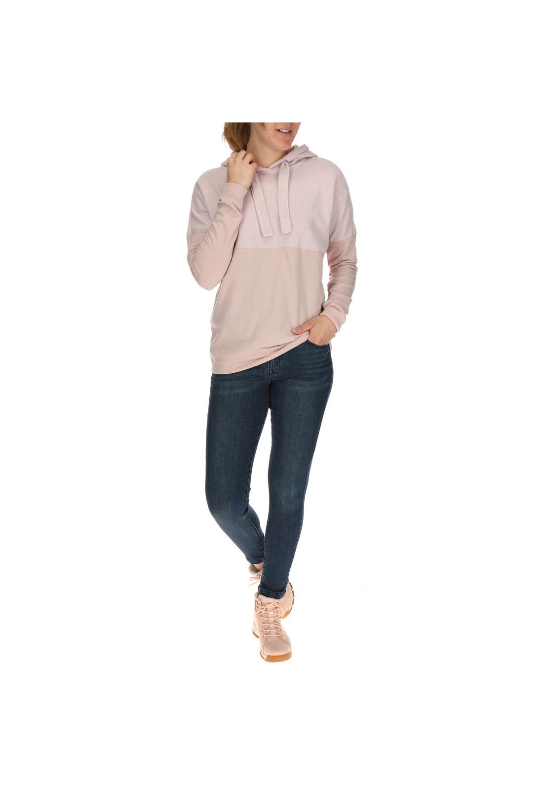 Polerón Mujer Katherine Sweatshirt Poliéster Rosa-4