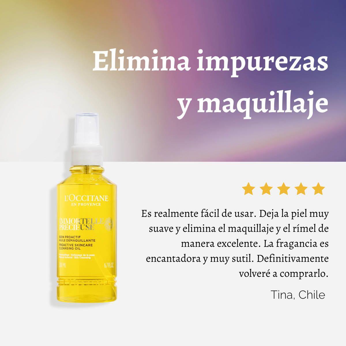 Aceite Facial Limpiador Preciosa Immortelle 200 ml-5