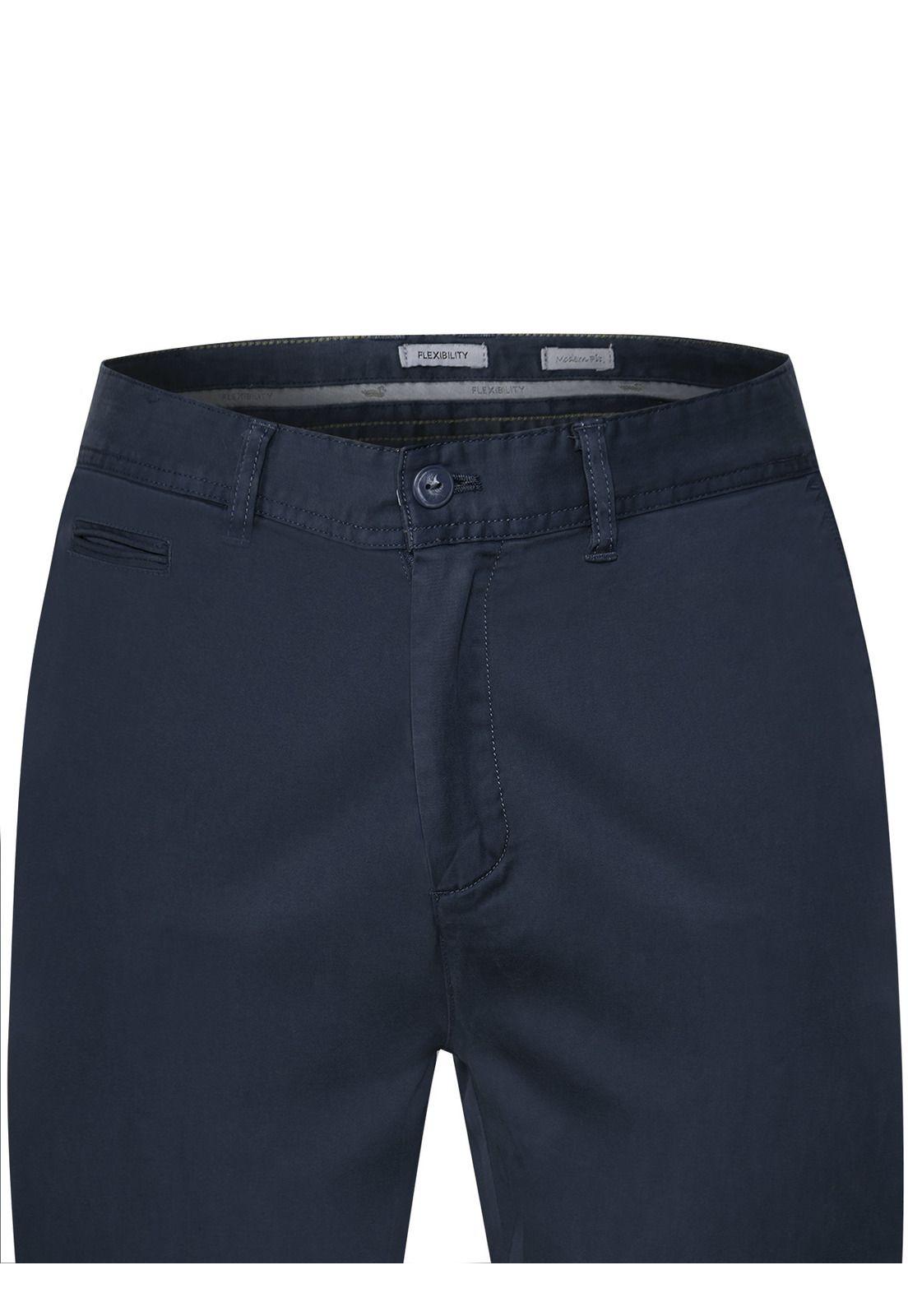 Pantalón Algodón Hombre Napoli Azul-3