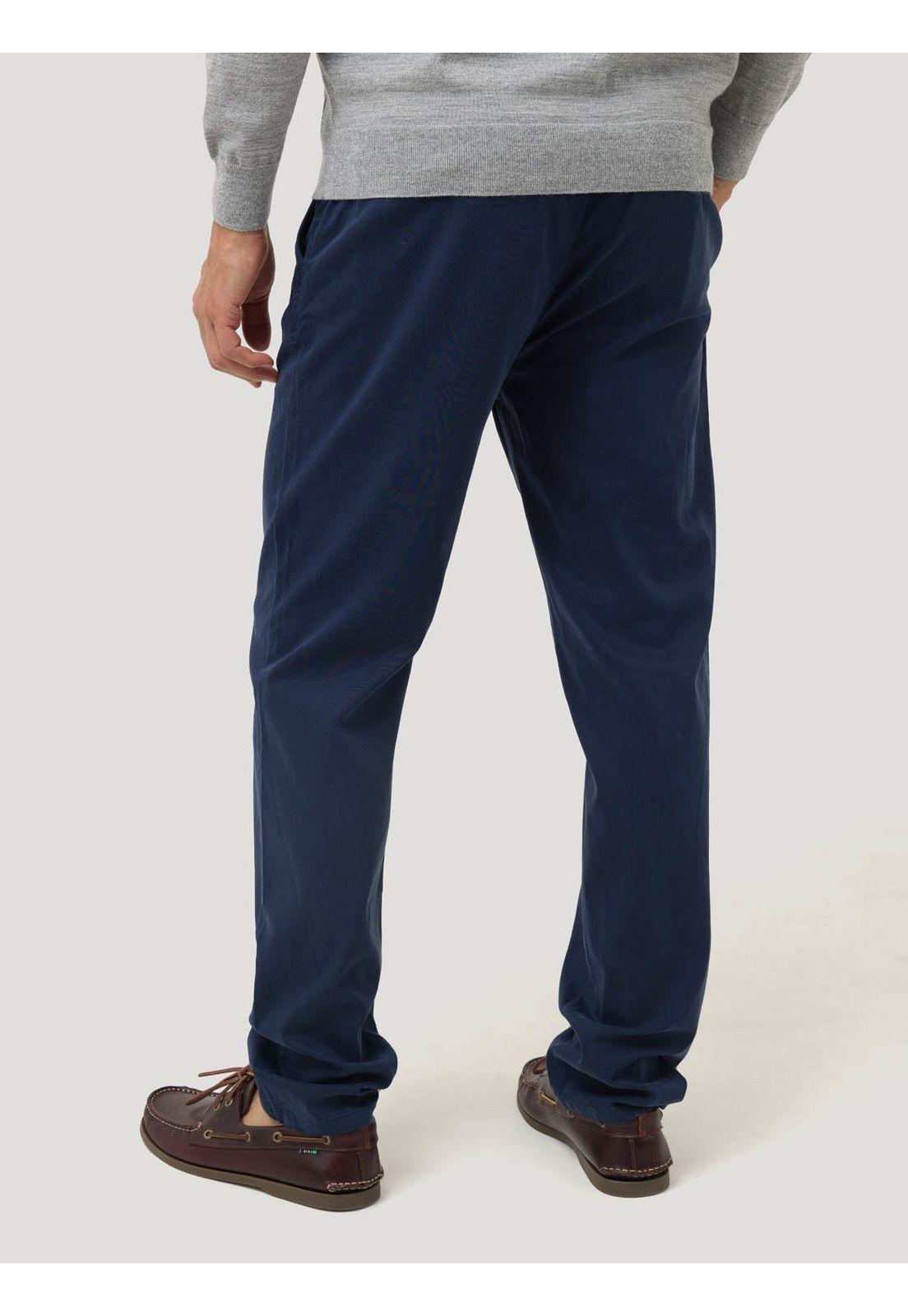 Pantalón Algodón Hombre Napoli Azul-5