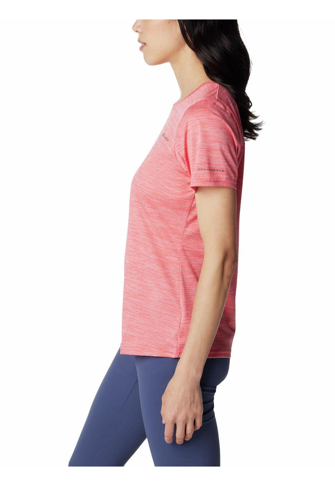 Polera Mujer Alpine Chill Zero Rojo-1