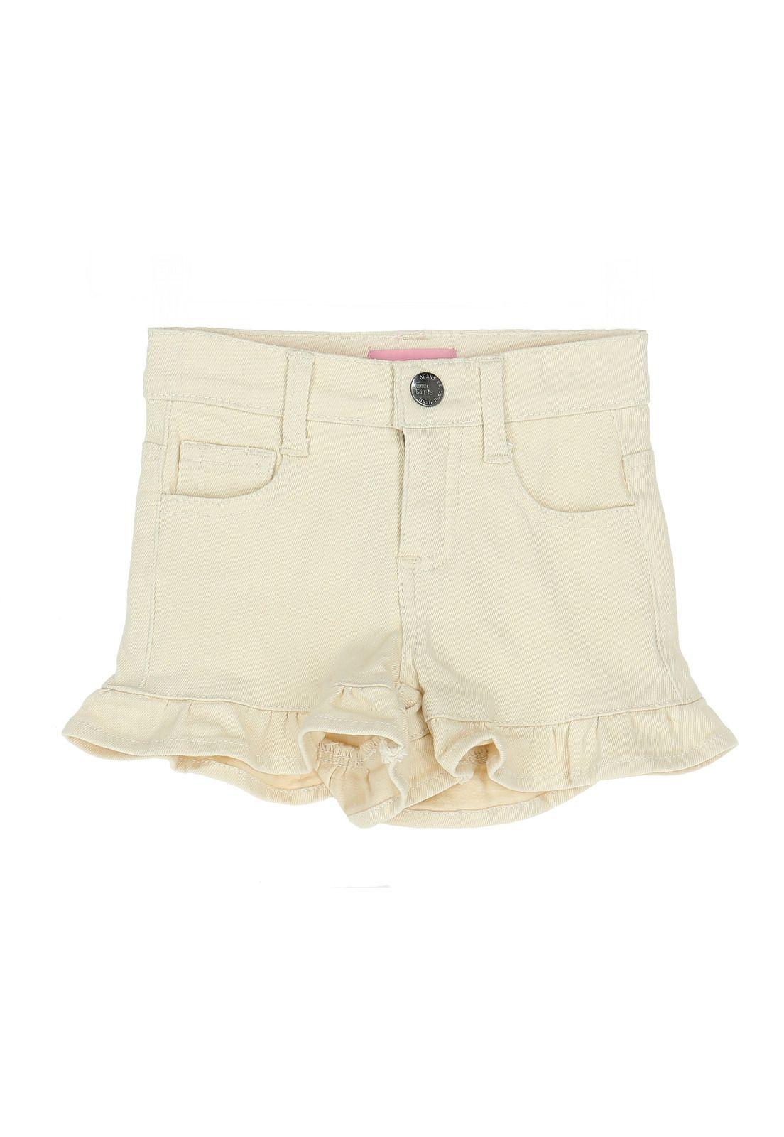 Short Niña Azucena Beige-0