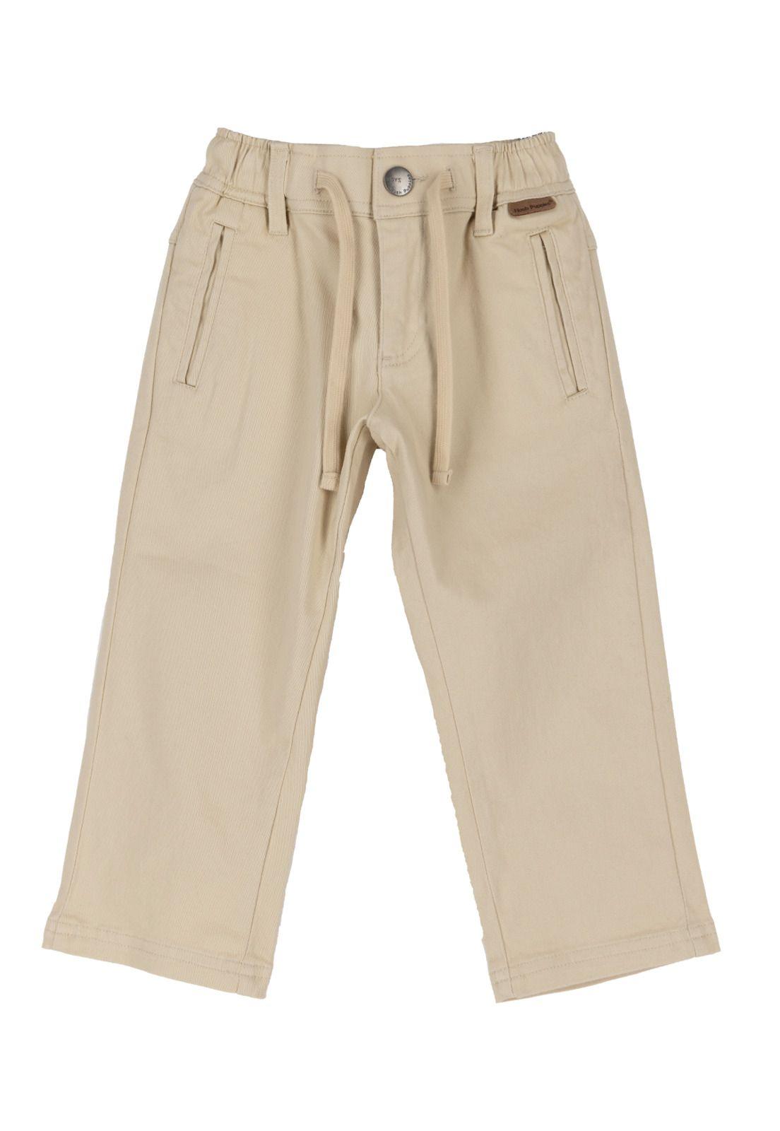 Pantalón Niño Baco Beige-0