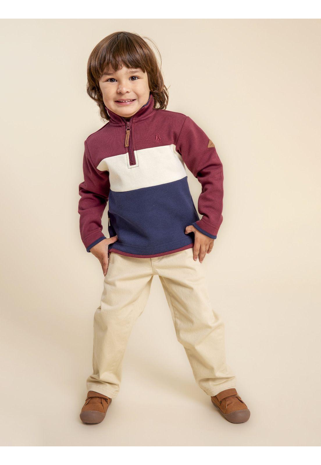 Pantalón Niño Baco Beige-1