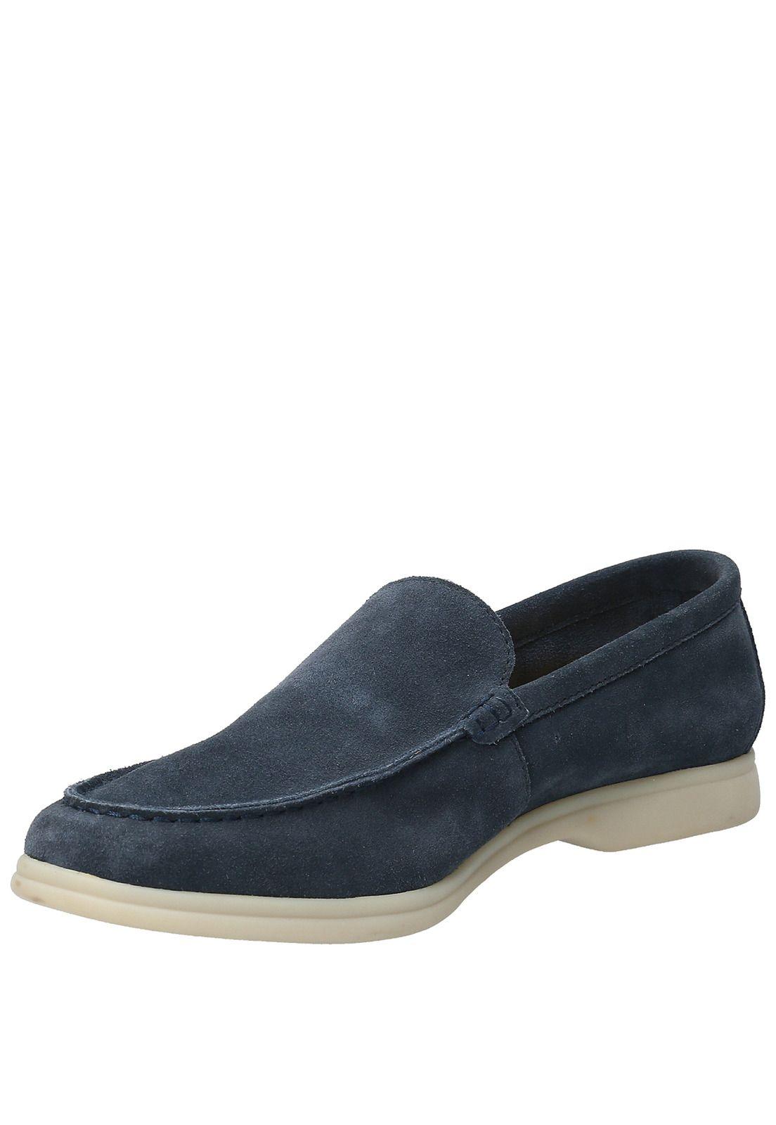 Mocasín Cuero Hombre Monte Azul-4