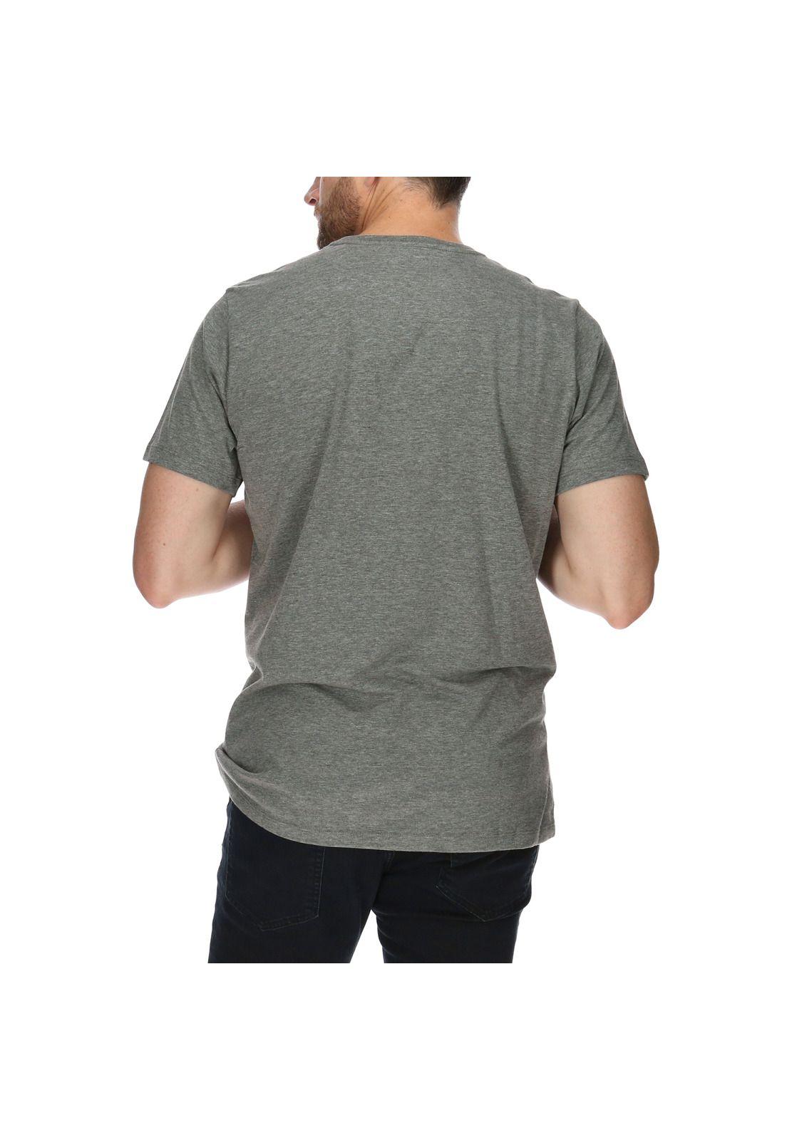 Polera Mc Hombre Watch Tee Algodón Gris-2