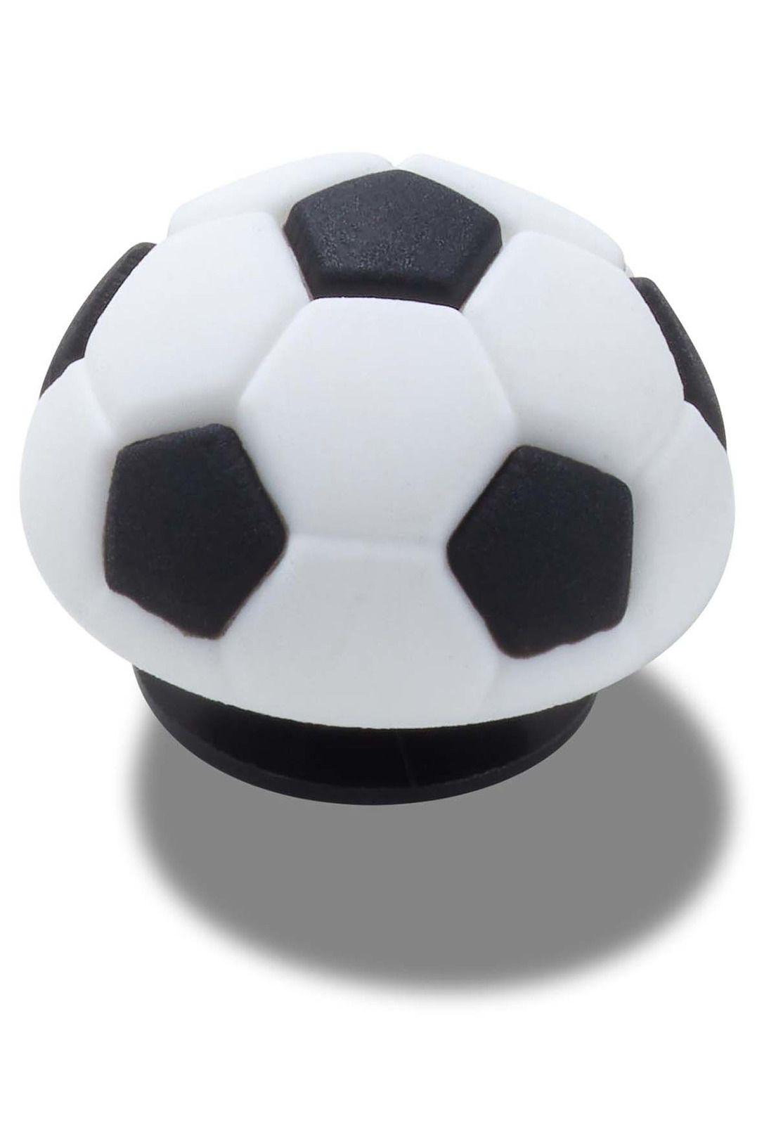 Jibbitz Crocs Balón De Fútbol Blanco-2