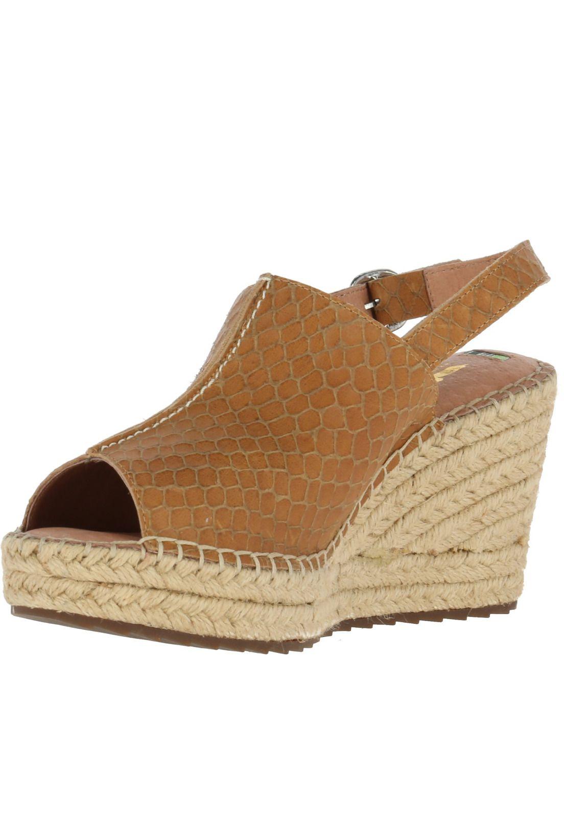 Sandalia Cuero Mary-Ann Café Mujer Rockford-1