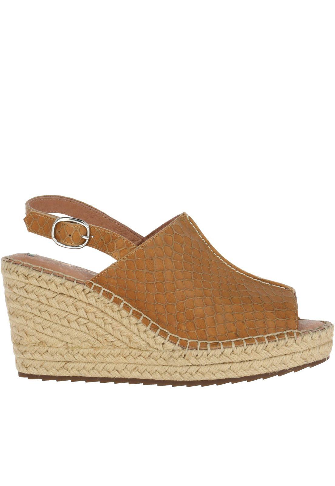 Sandalia Cuero Mary-Ann Café Mujer Rockford-2