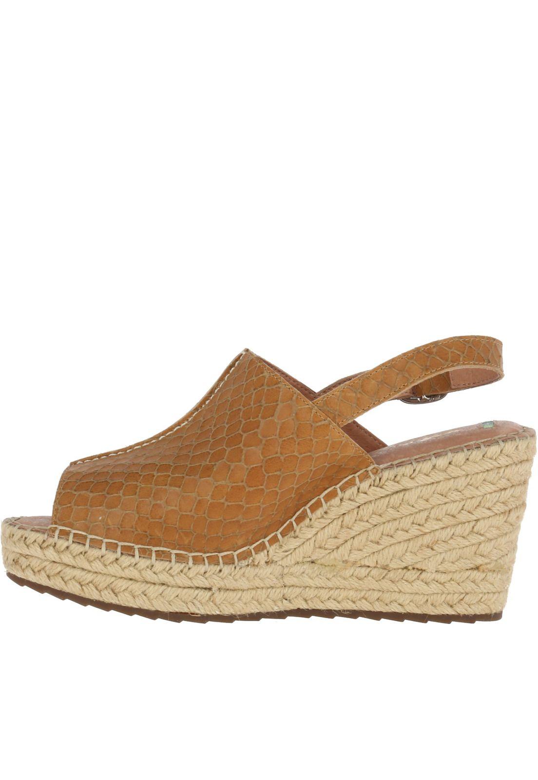 Sandalia Cuero Mary-Ann Café Mujer Rockford-3