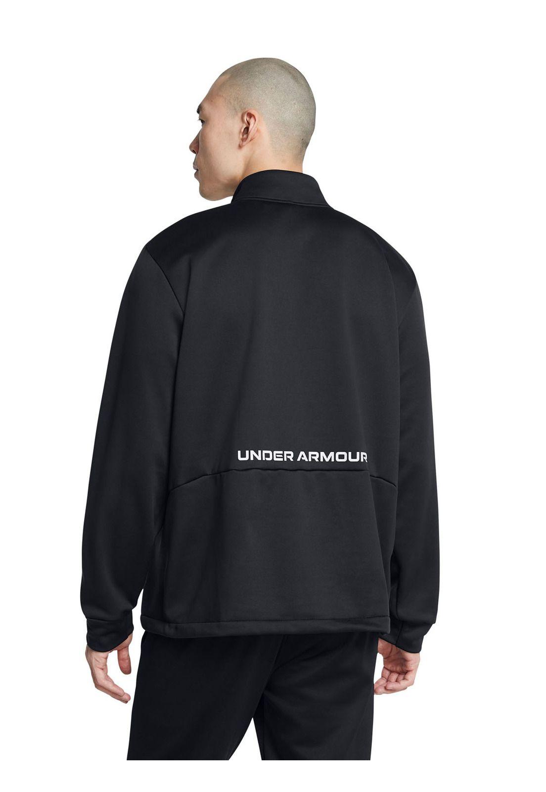 Chaqueta Armor Fleece® ½ Zip hombre Negro-4