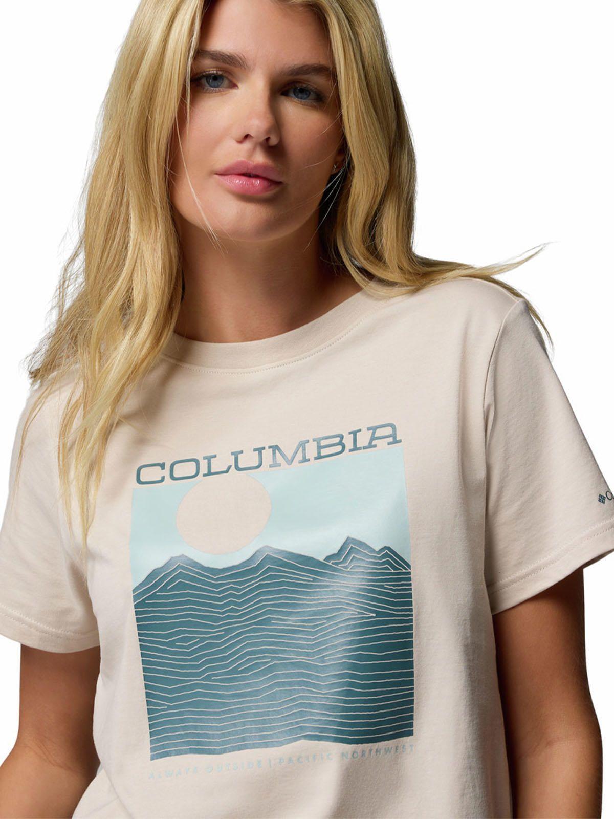 Polera M/L Mujer Rolling Bend Graphic Gris-3