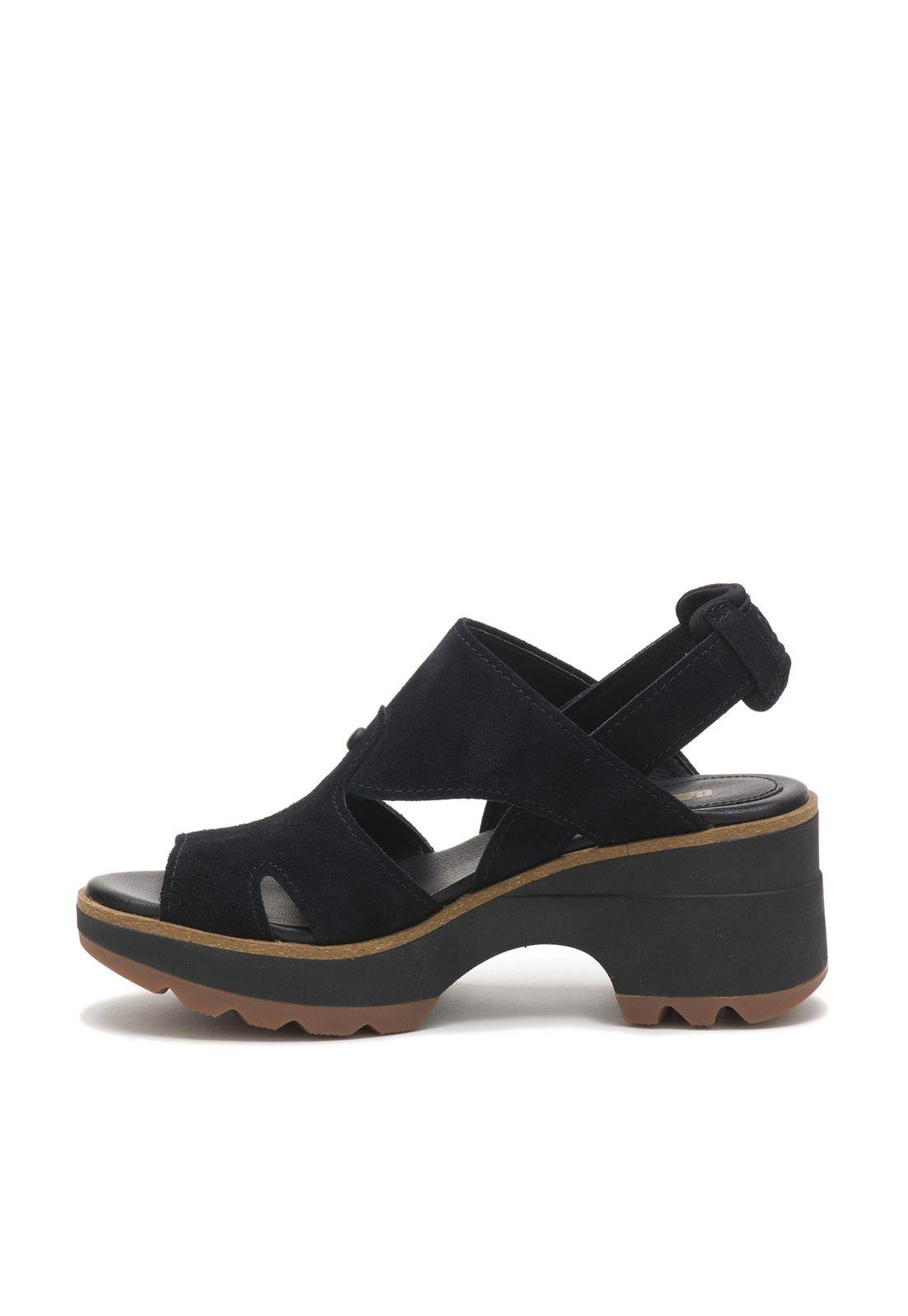 Sandalia Carina Negro Mujer-5