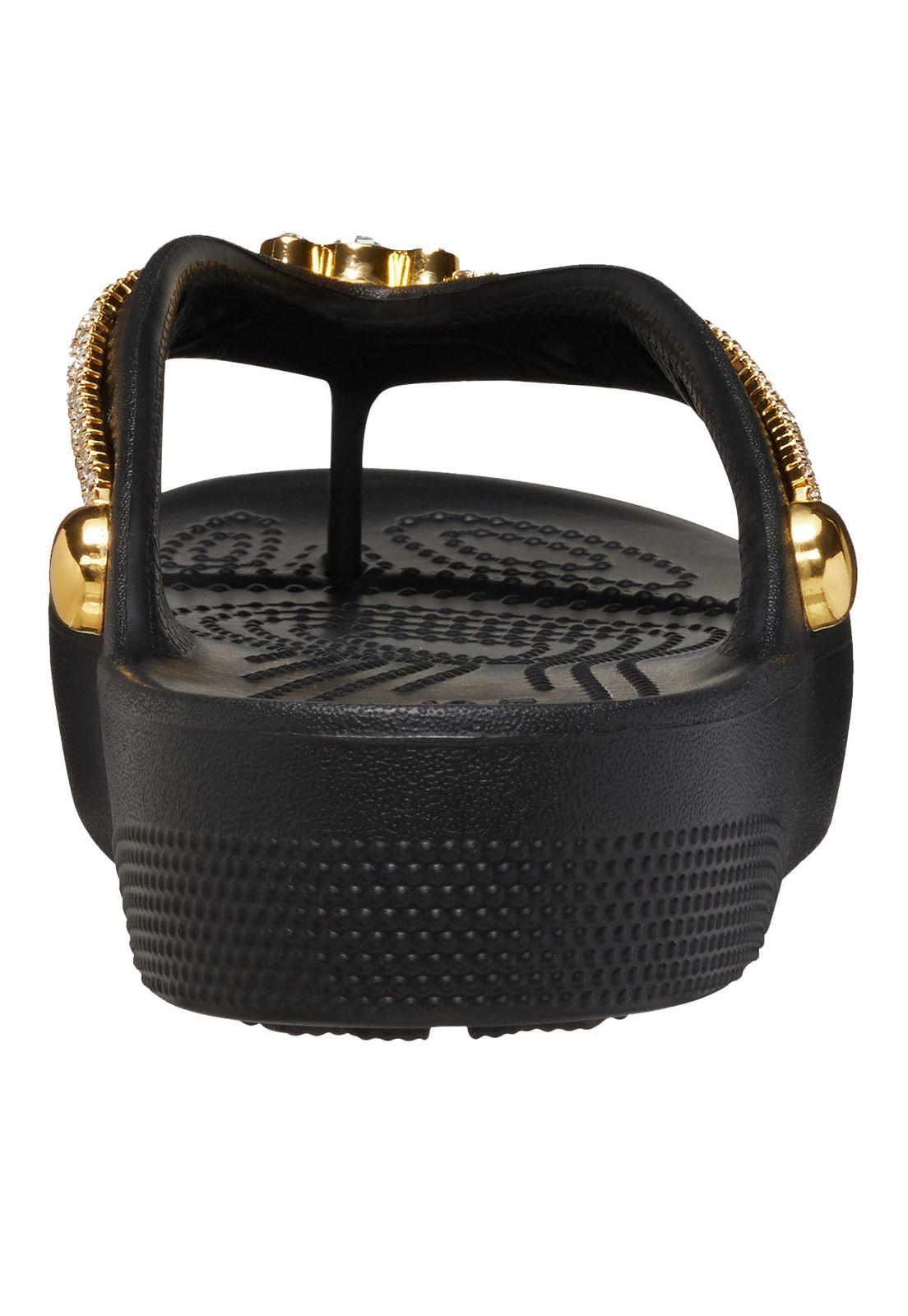 Sandalia Mujer Tiara Flip Negro-7