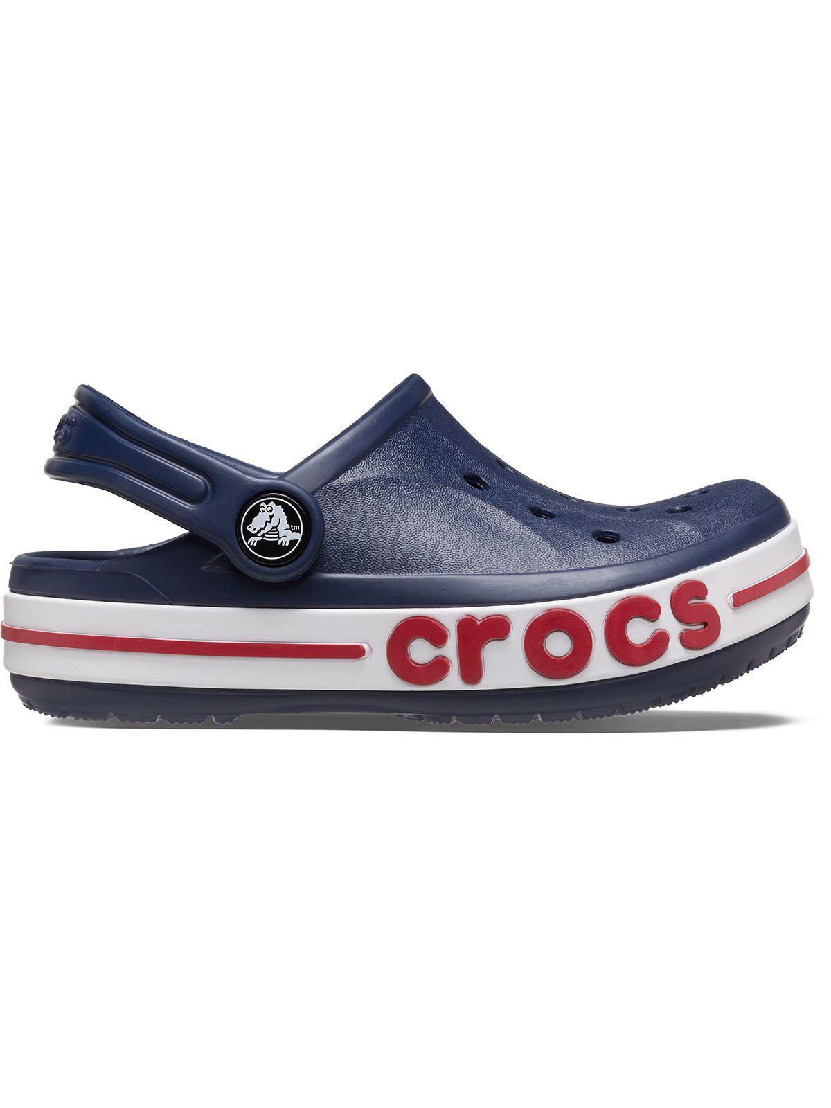 Zueco Crocs Niño Bayaband Clog Azul-0