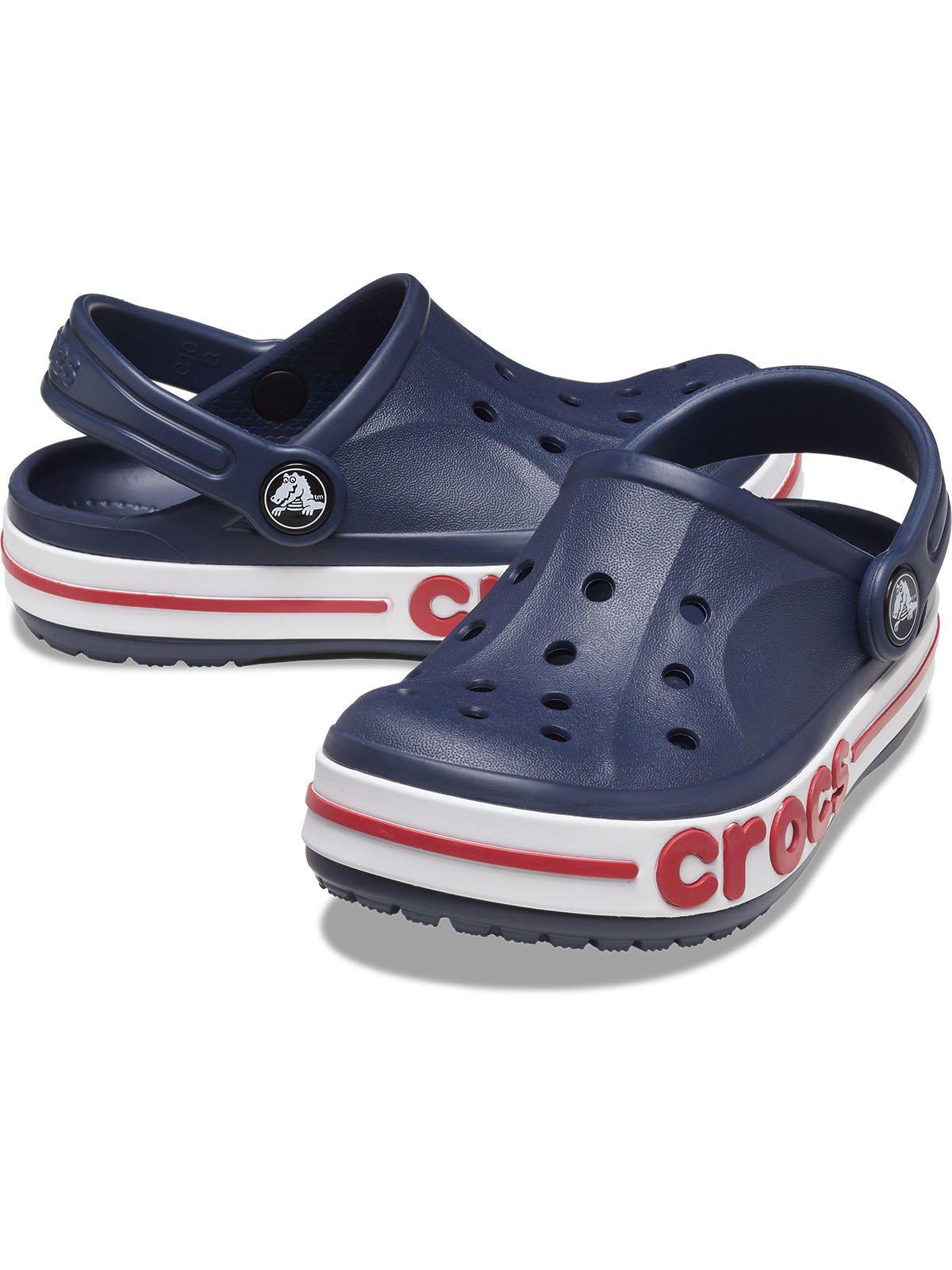 Zueco Crocs Niño Bayaband Clog Azul-3