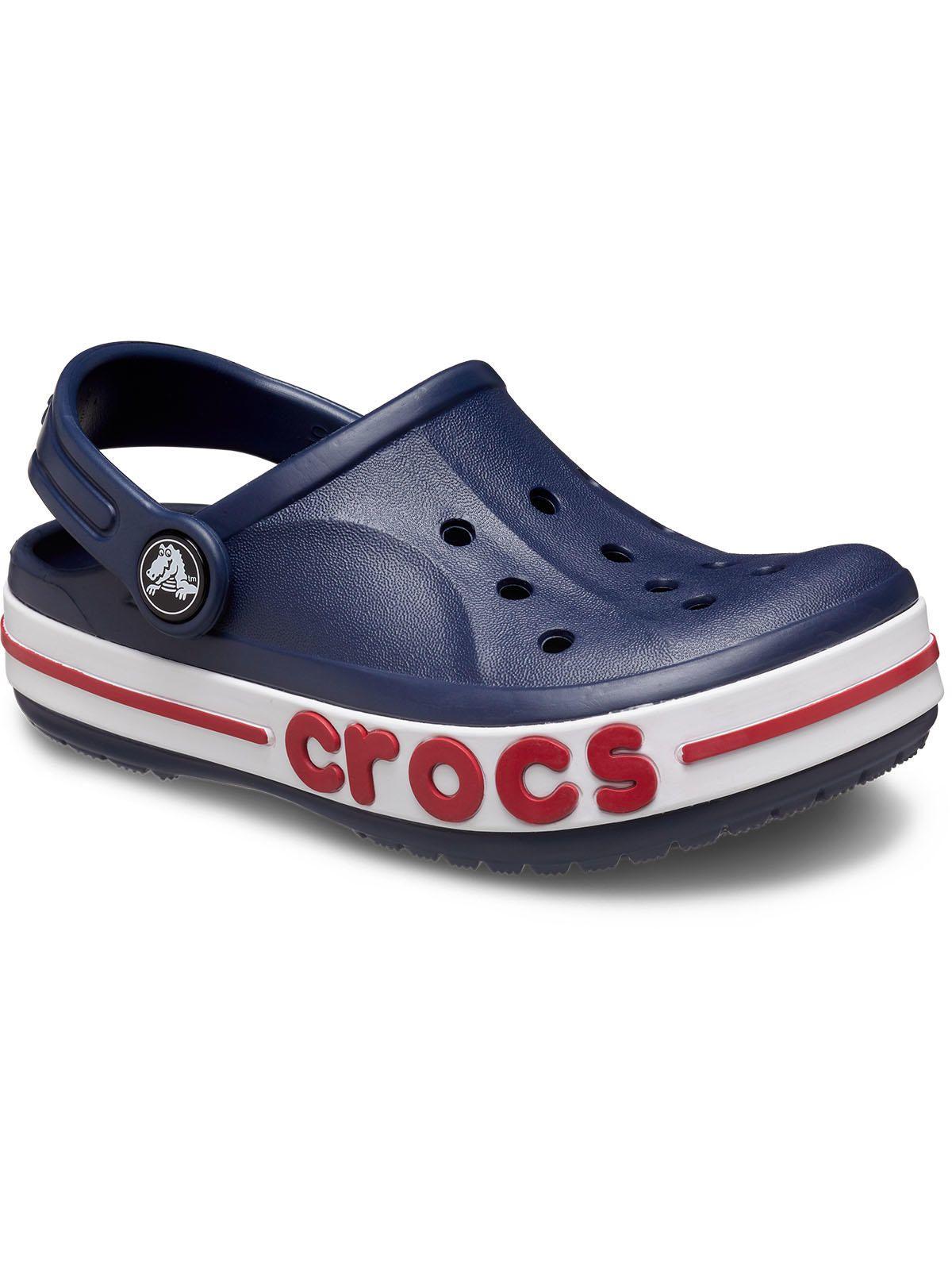 Zueco Crocs Niño Bayaband Clog Azul-6